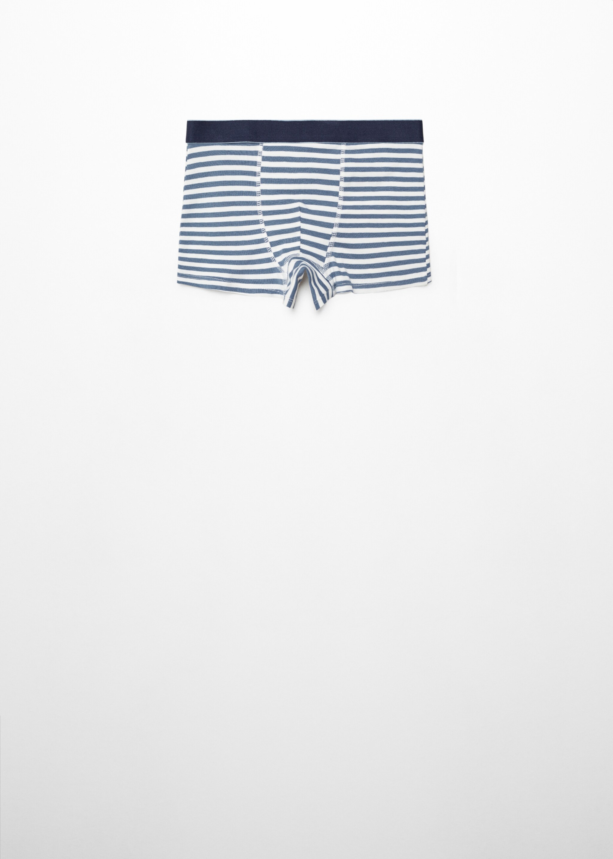Printed boxer shorts 3 pack - Reverse of the article, Blue. Ref: 67010668-00.