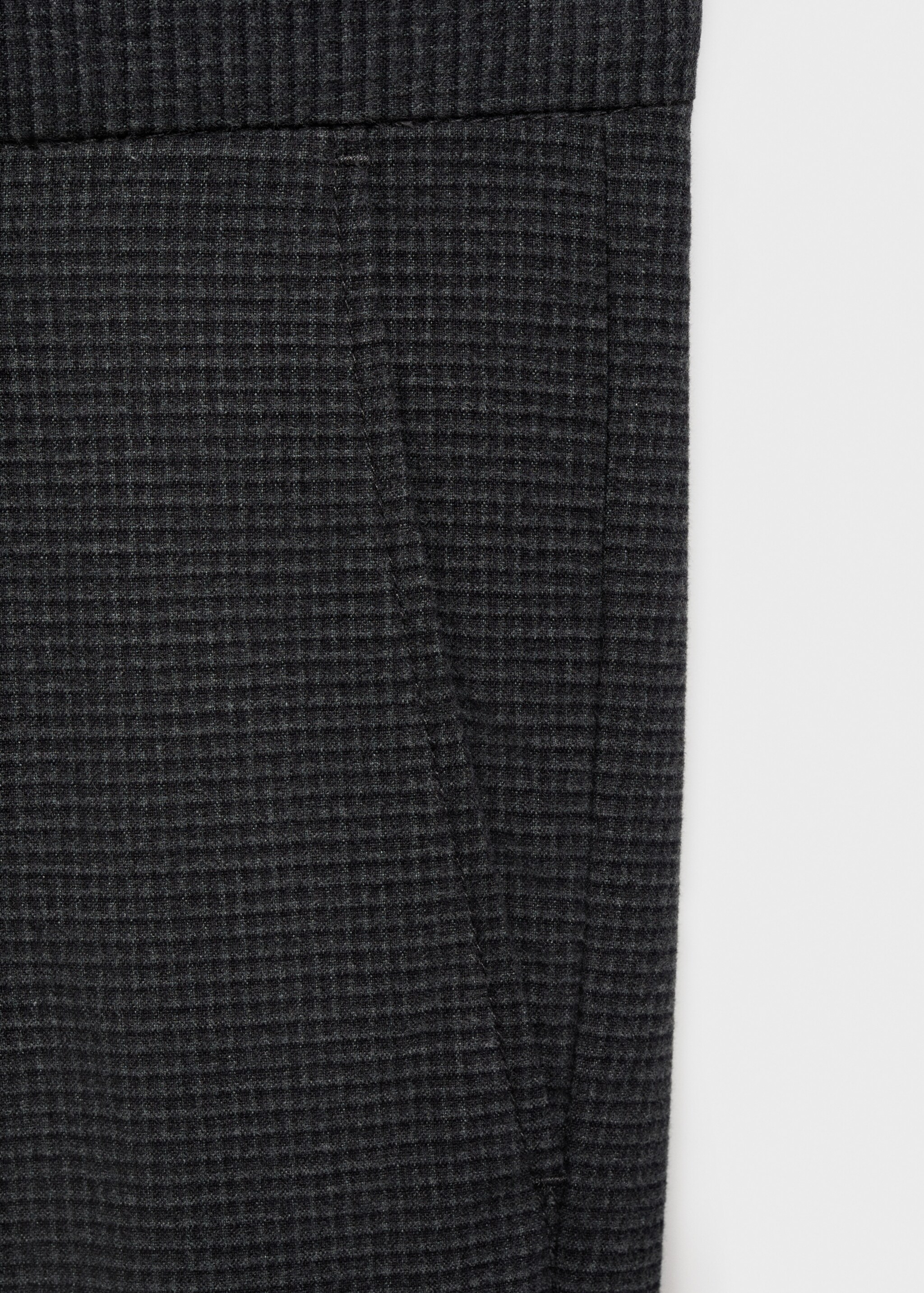 Cotton suit trousers - Details of the article 8