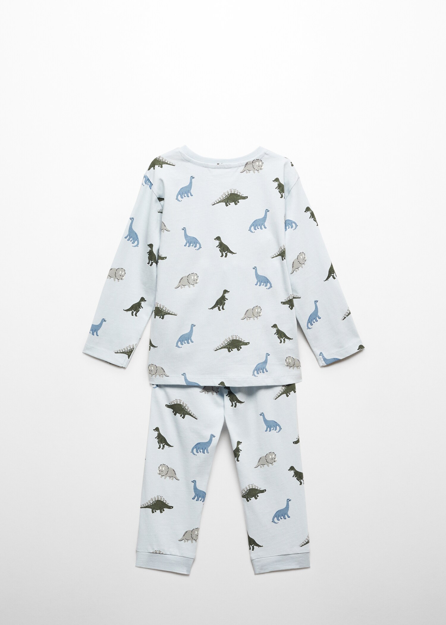 Printed long pyjamas - Reverse of the article