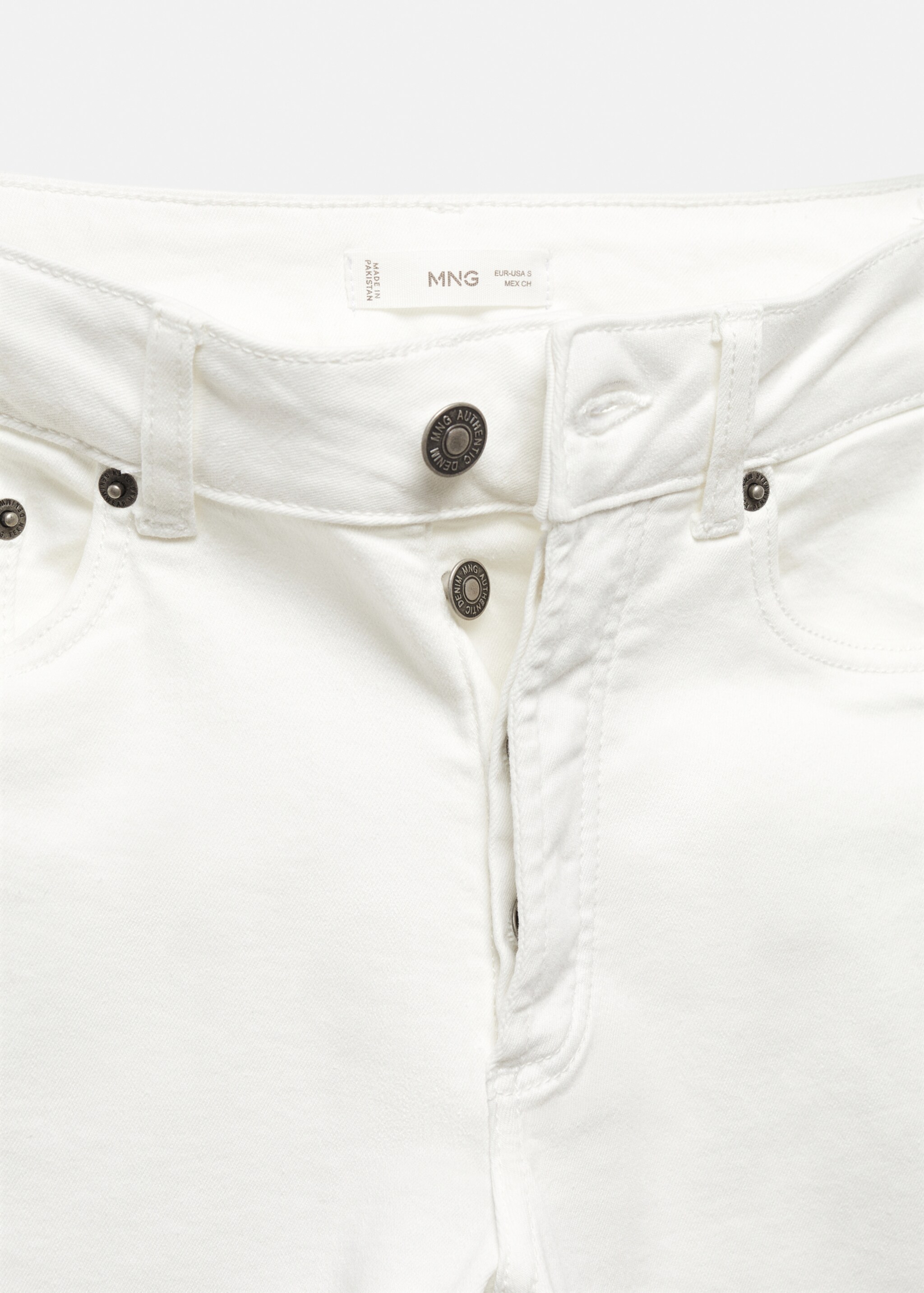 Jean slim-fit - Détail de l'article 8, Blanc. Ref: 67010680-00.