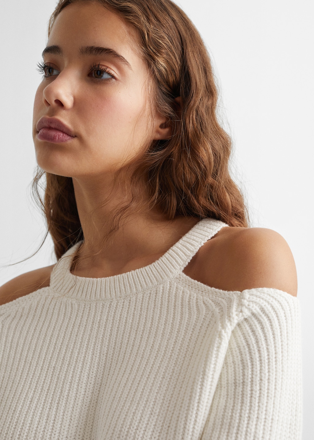 Off shoulders sweater - Teen Girl | MANGO OUTLET USA