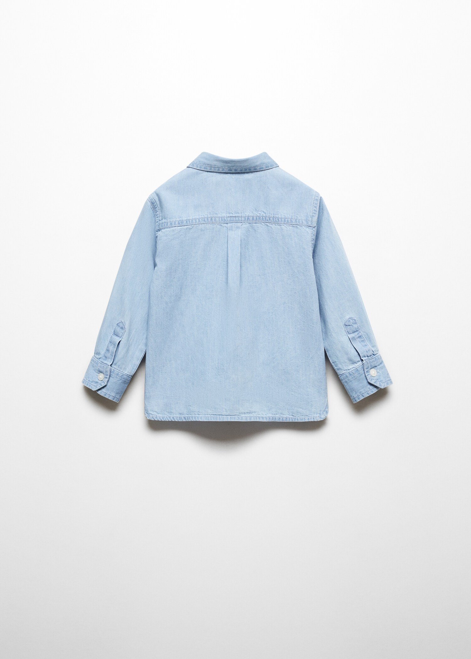 Camisa denim algodón - Reverso del artículo