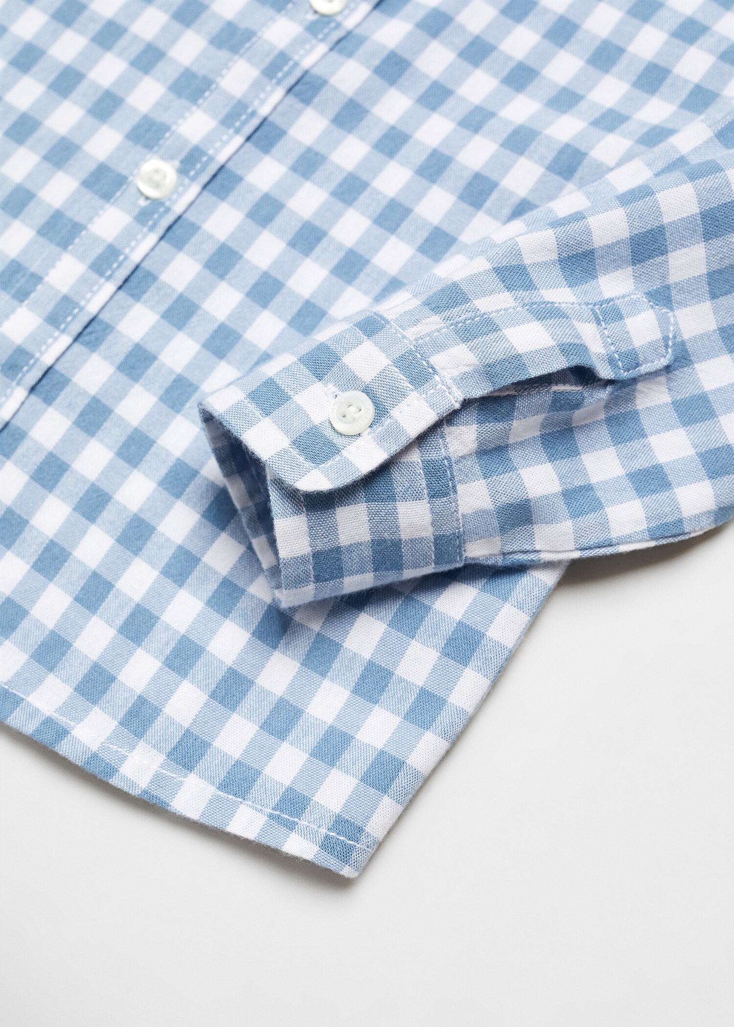 Camisa algodón cuadro vichy - Detalle del artículo 8
