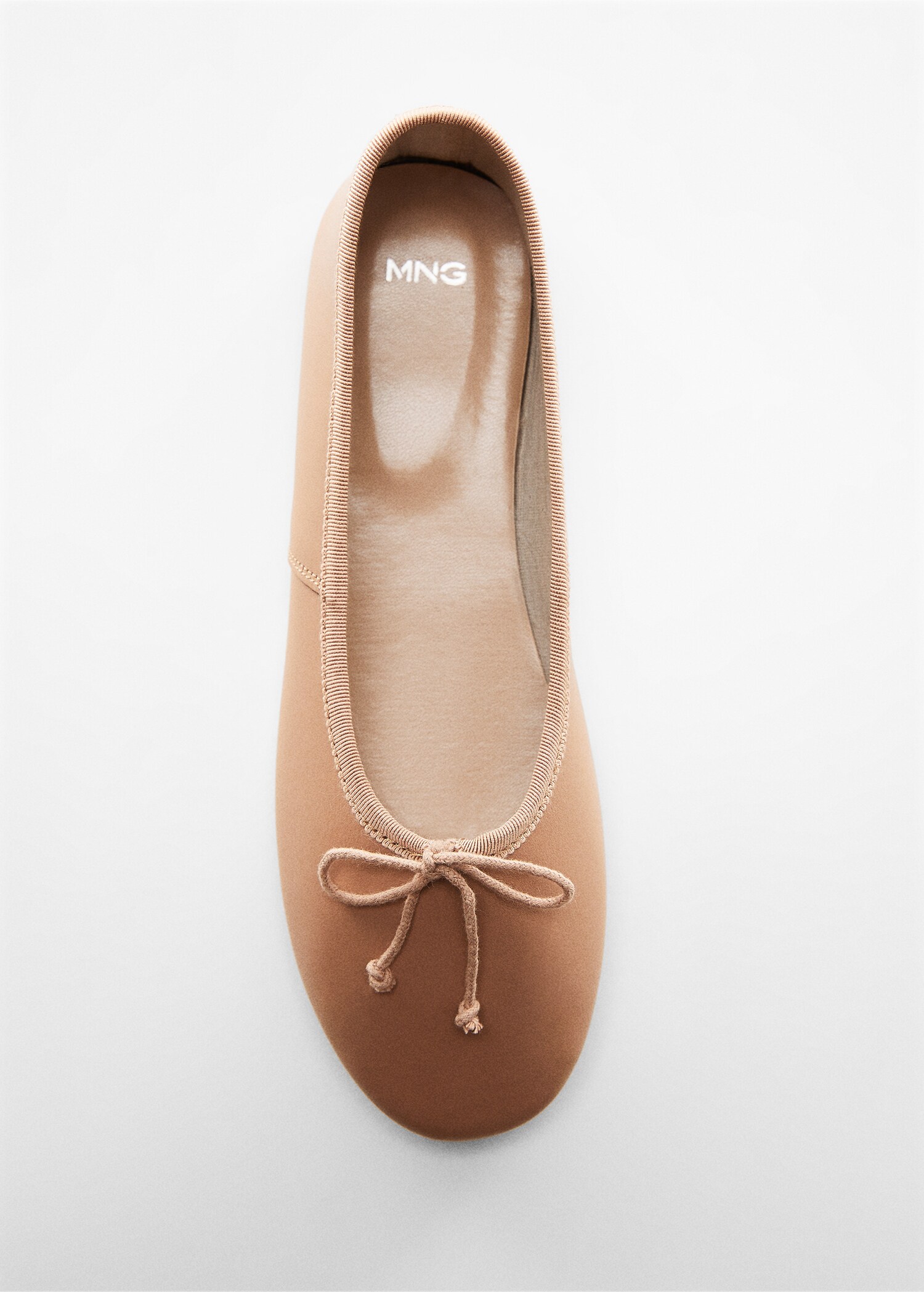 Leather ballet flats with bow - Details of the article 5