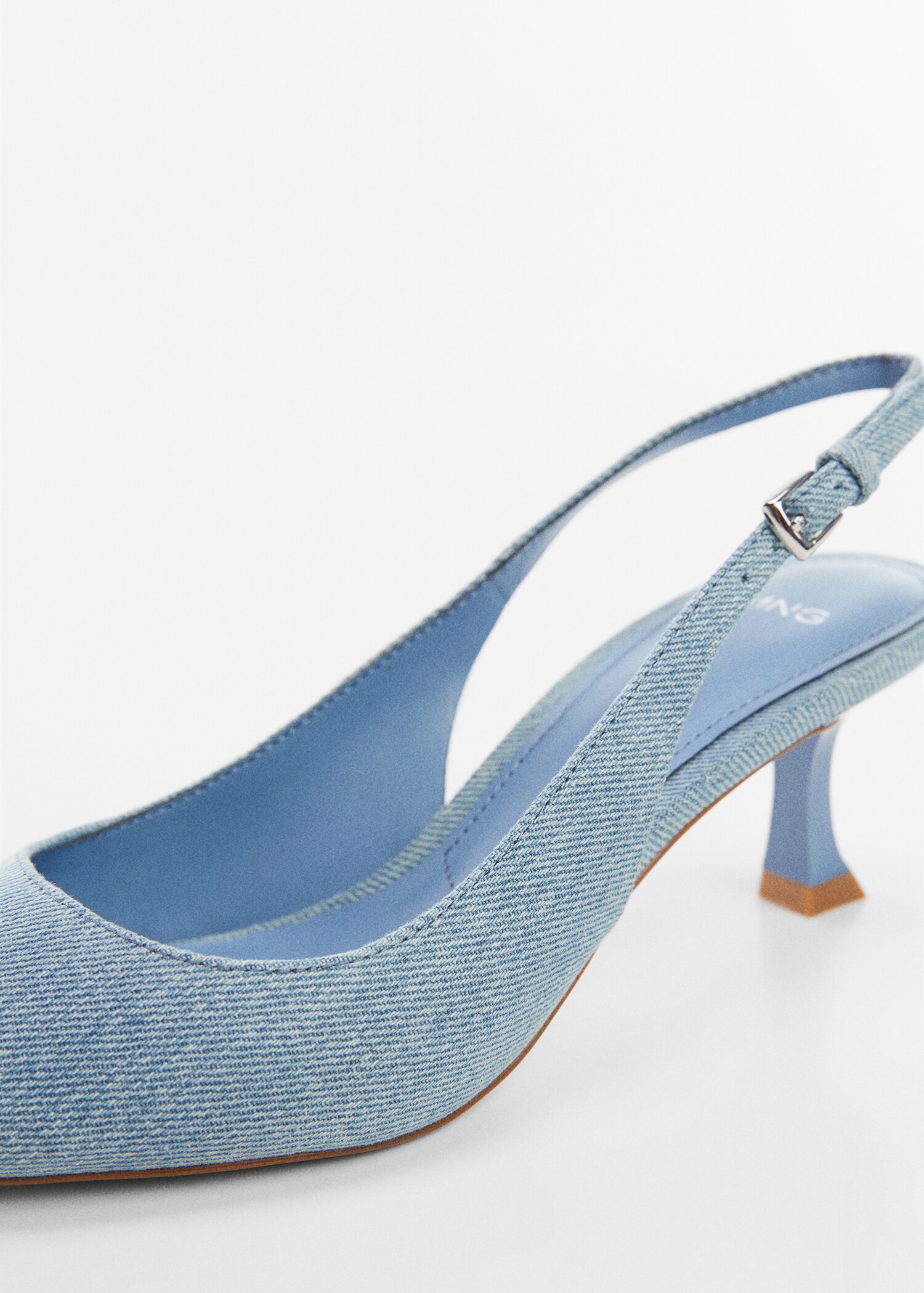 Högklackad sko i denim - Detaljer om artikeln 2