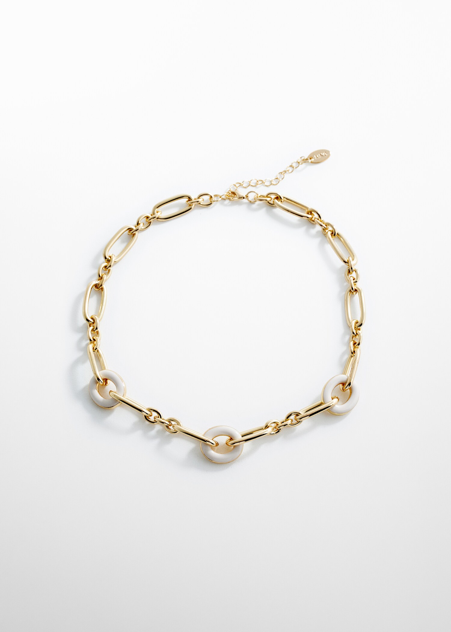 Combined hoops necklace - Article without model