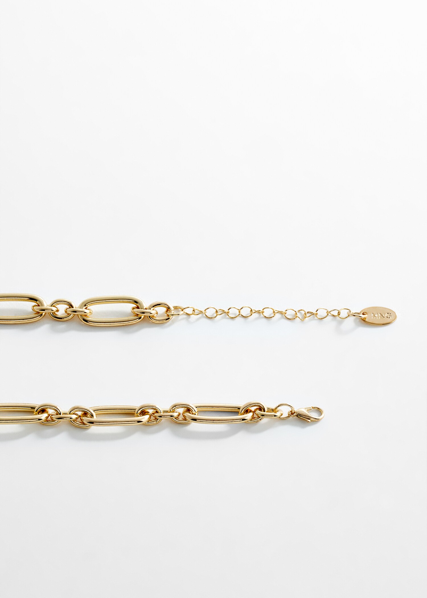 Combined hoops necklace - Details of the article 1