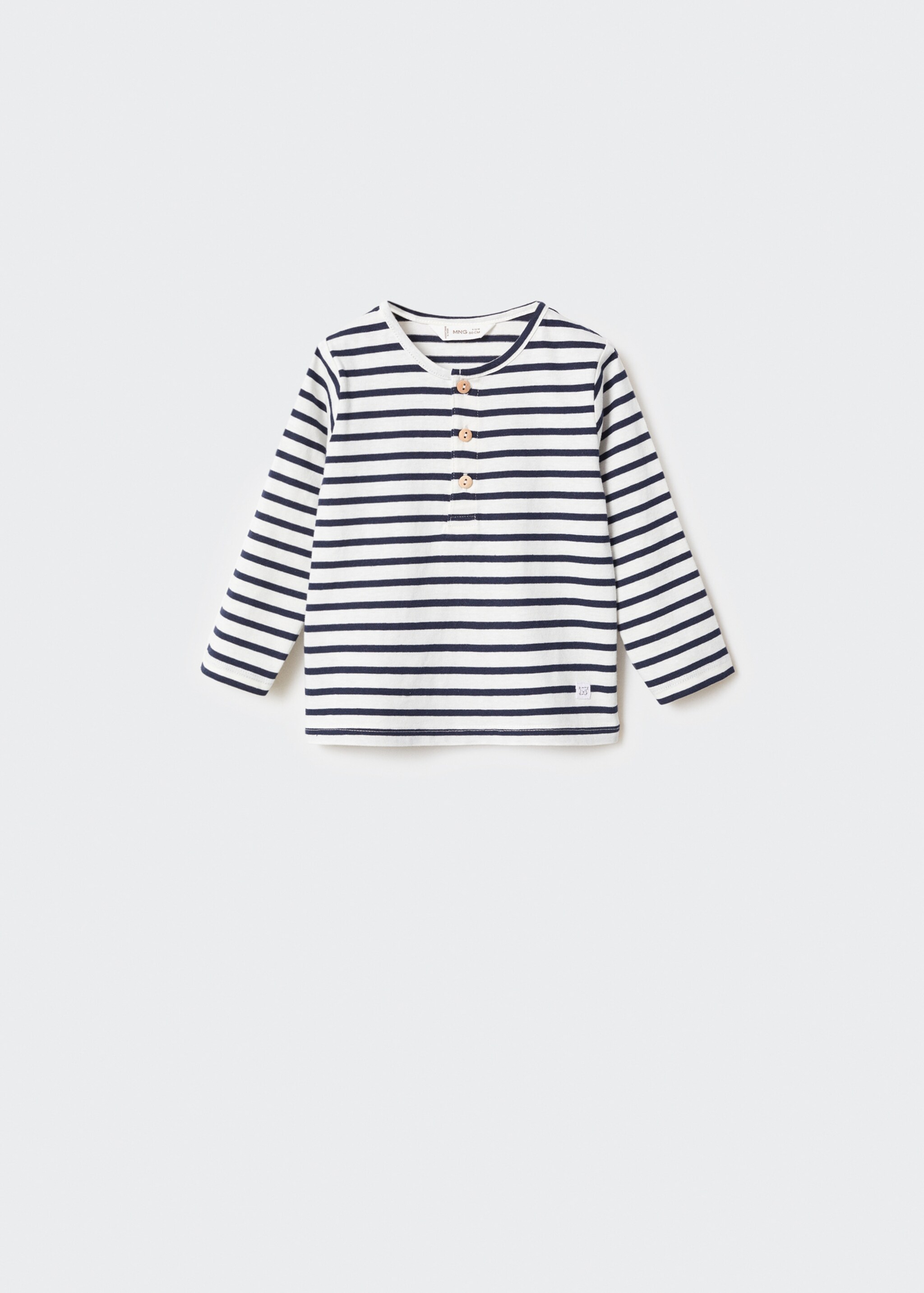 Striped long sleeves t-shirt - Article without model