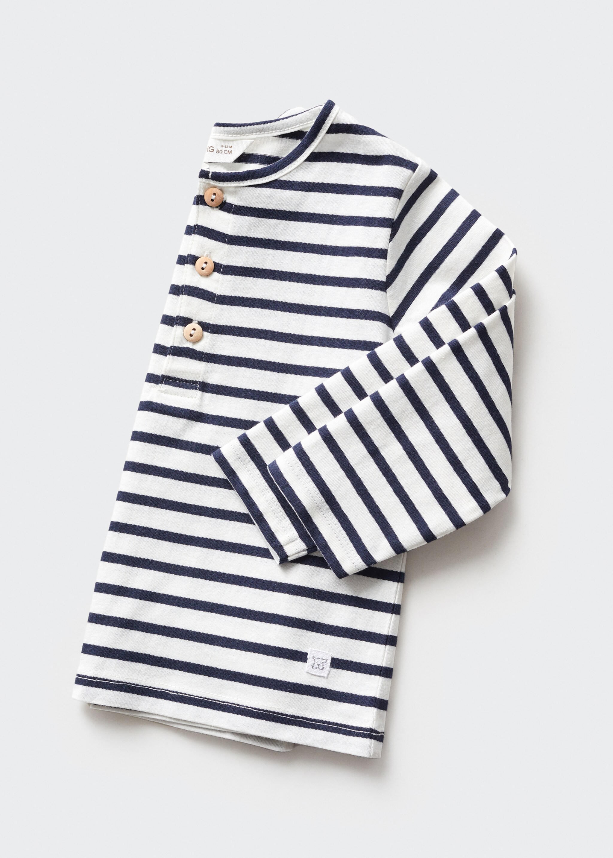 Striped long sleeves t-shirt - Details of the article 0