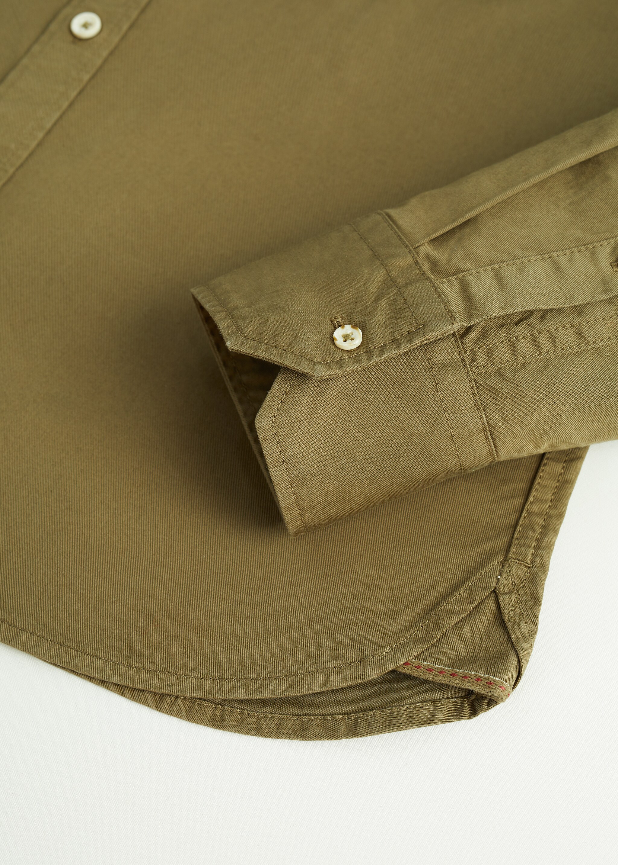 Camisa denim slim fit  - Detalle del artículo 7