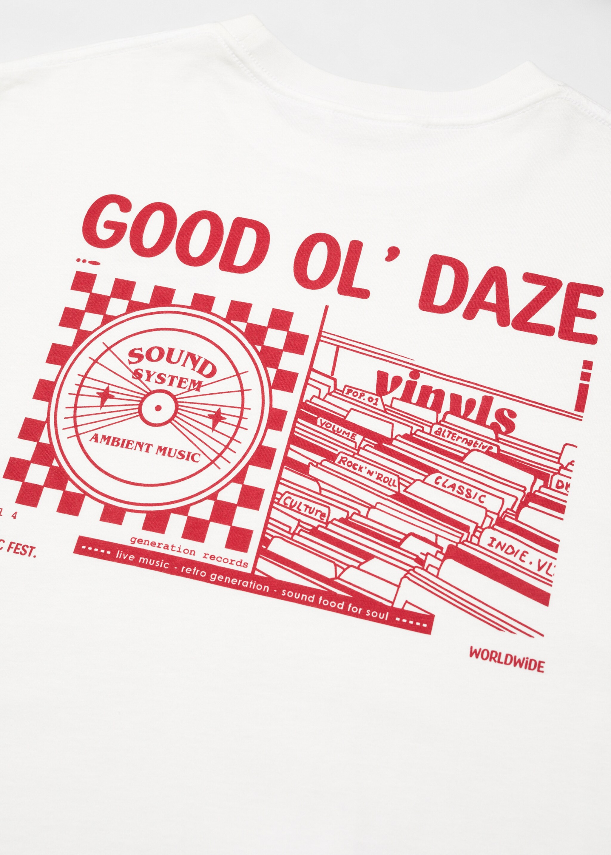 Bedrucktes Baumwoll-T-Shirt - Detail des Artikels 8, Beige. Ref: 67012919-00.