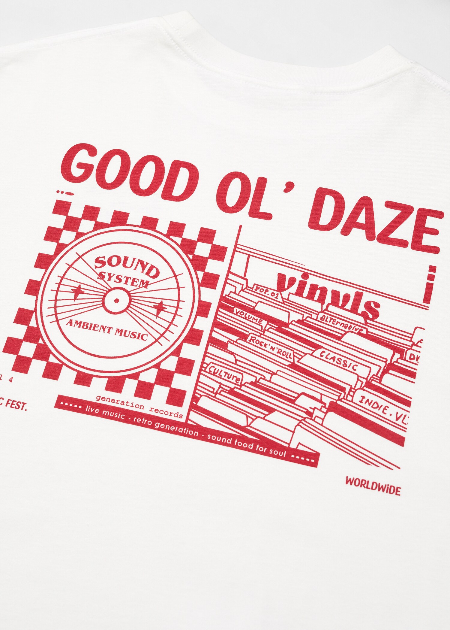 Bedrucktes Baumwoll-T-Shirt - Detail des Artikels 8