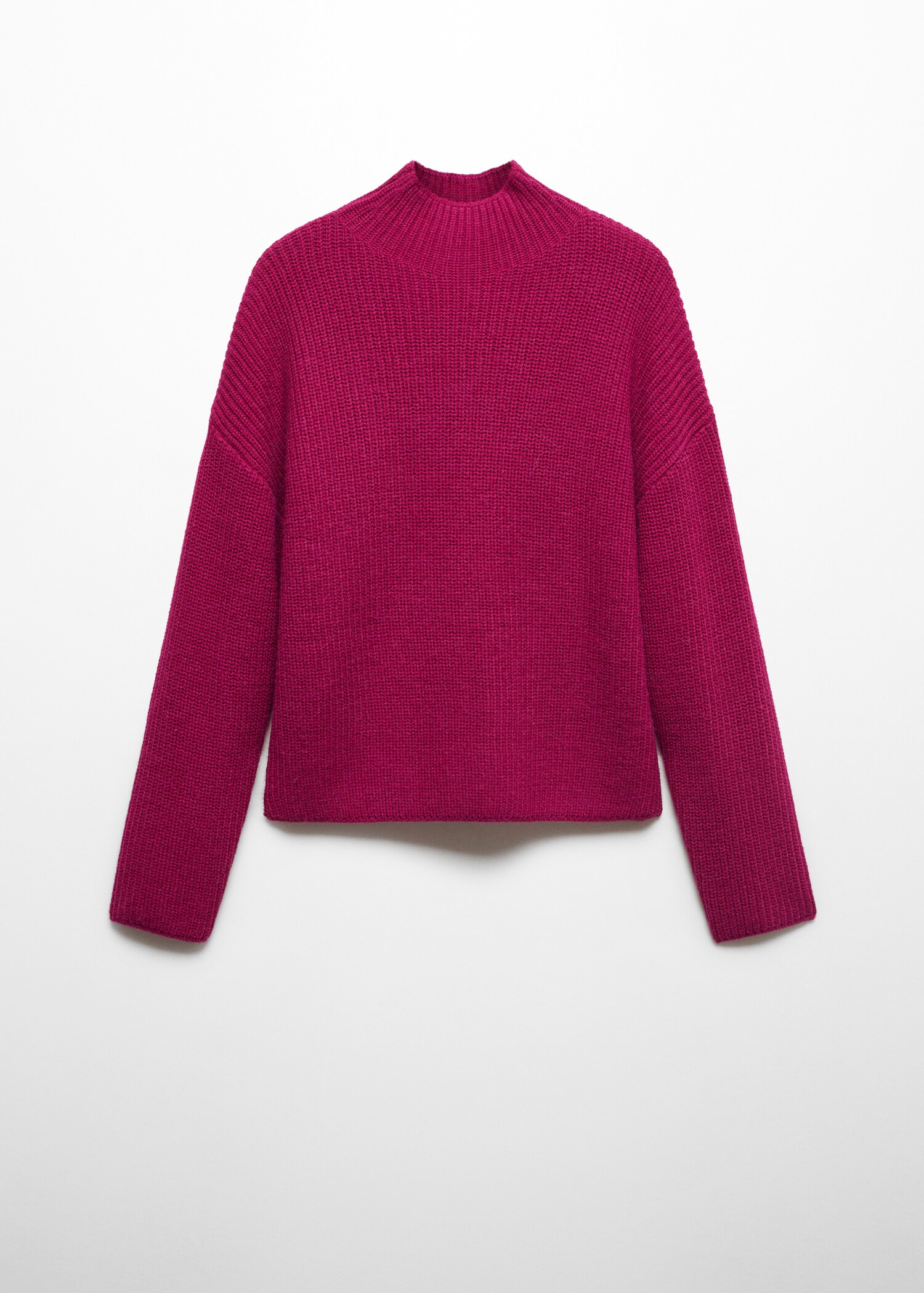 Jersey punto cuello alto - Artículo sin modelo