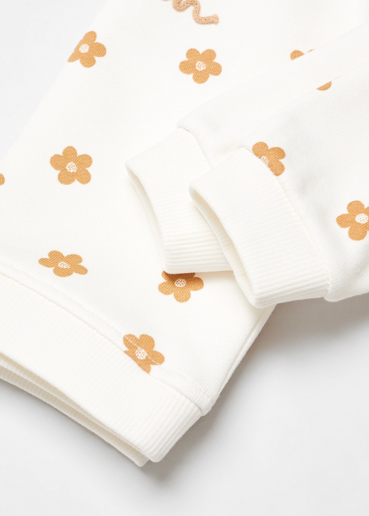 Floral print sweatshirt - Details of the article 0