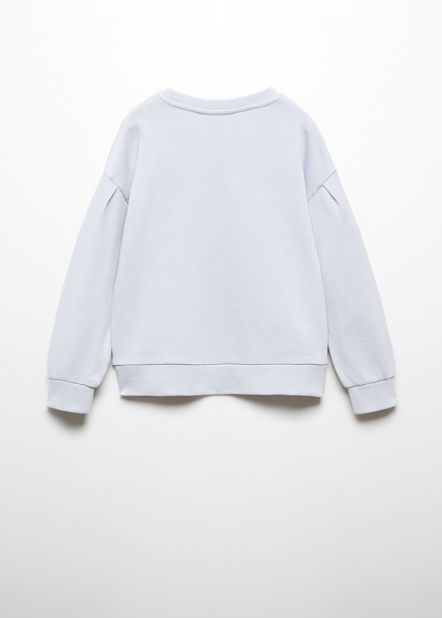 Printed cotton sweatshirt - Reverse of the article