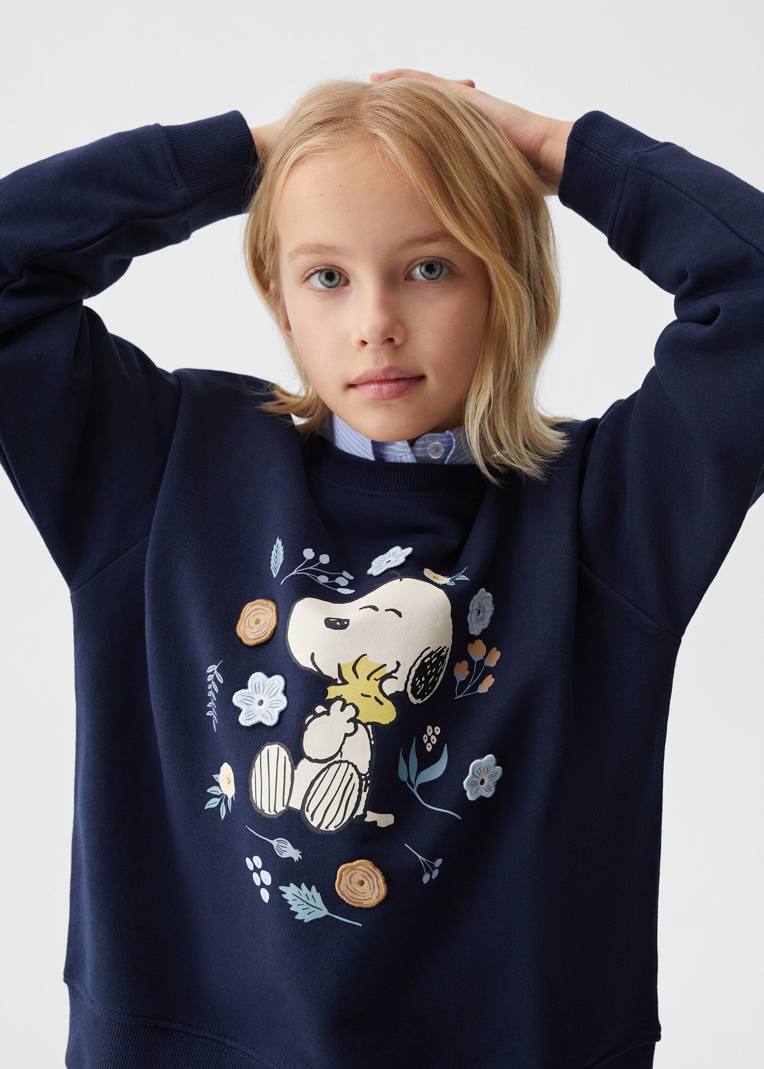 Gemusterte Sweatshirt Snoopy - Detail des Artikels 1