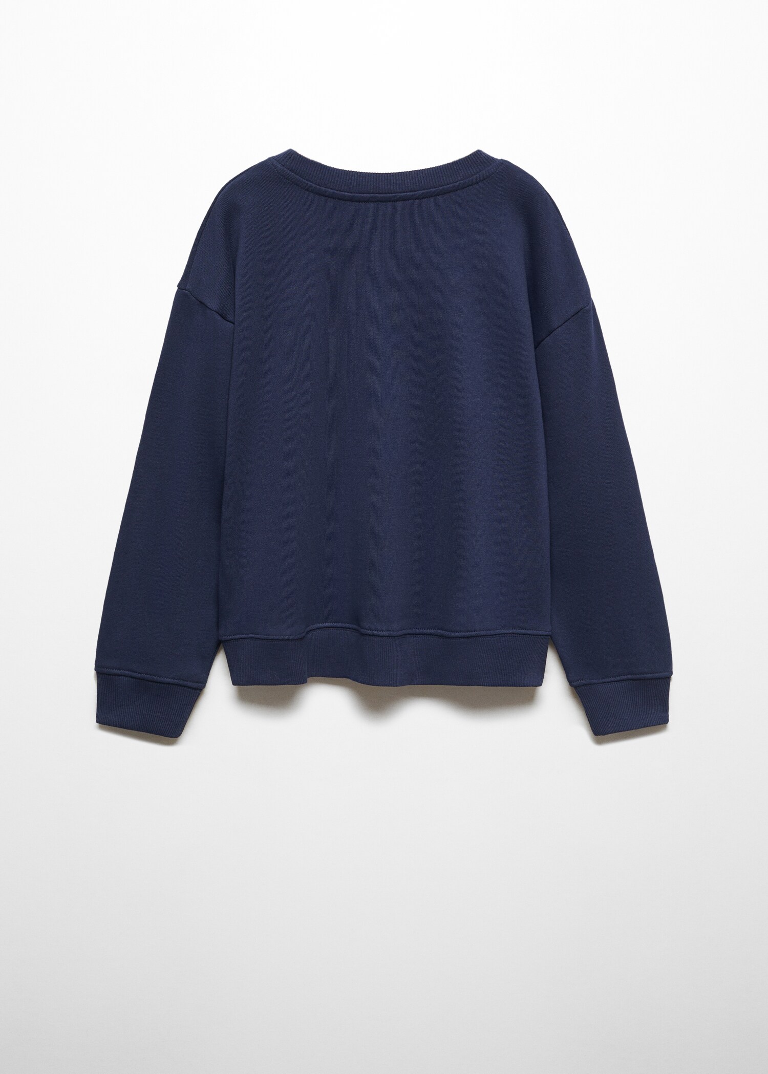 Gemusterte Sweatshirt Snoopy - Rückseite des Artikels