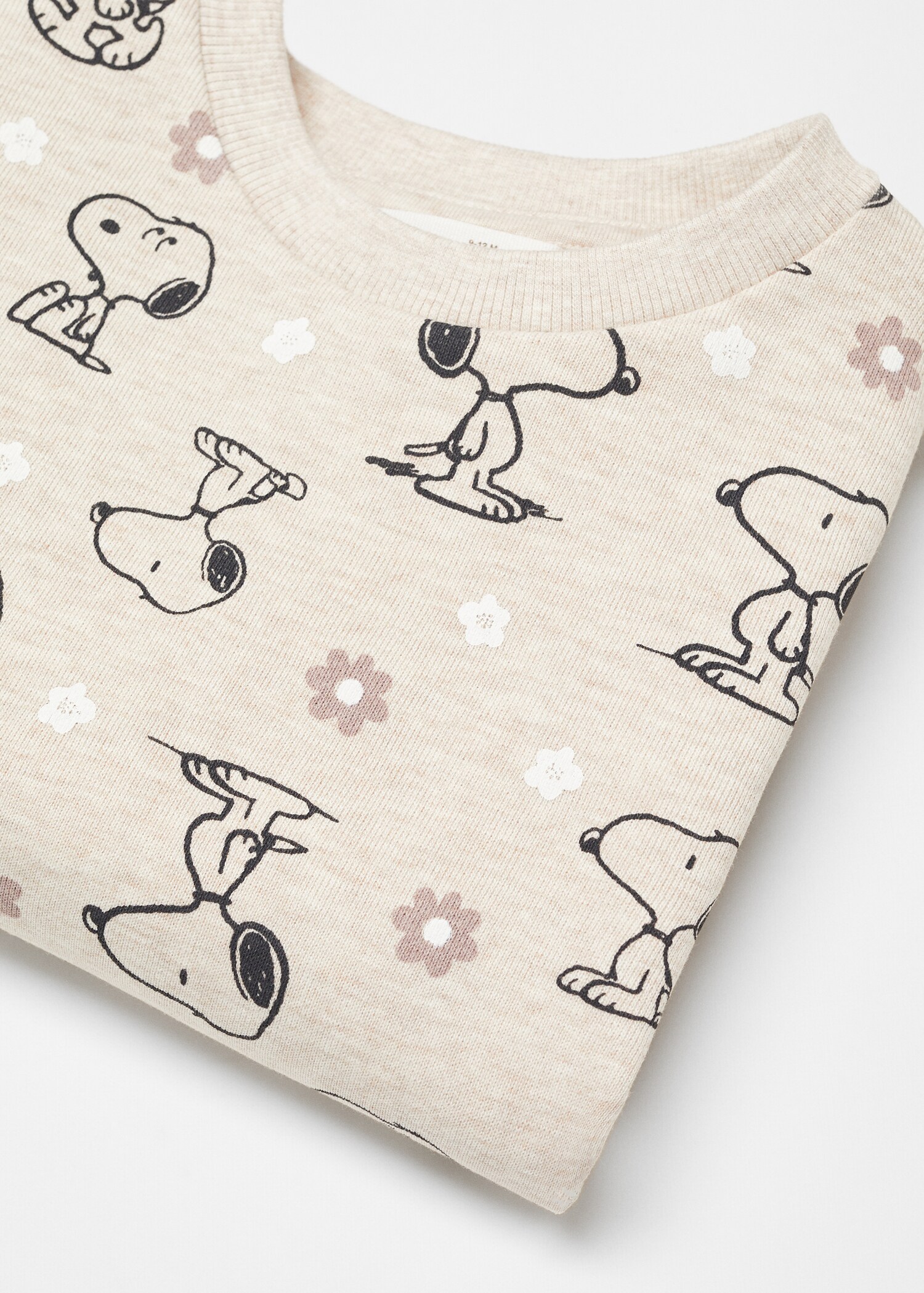 Gemusterte Sweatshirt Snoopy - Detail des Artikels 8