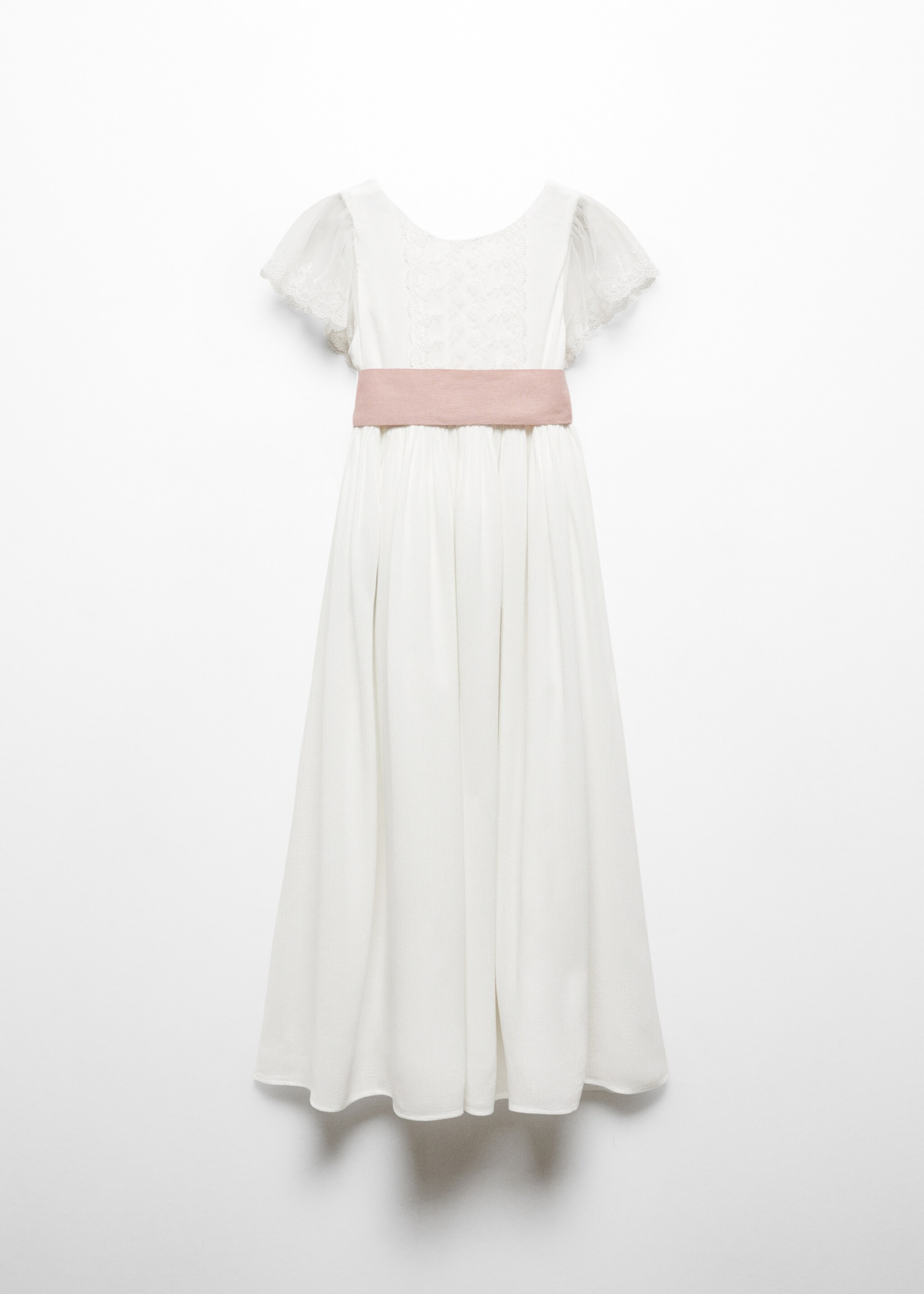 Besticktes Kleid mit Schleife - Artikel ohne Model