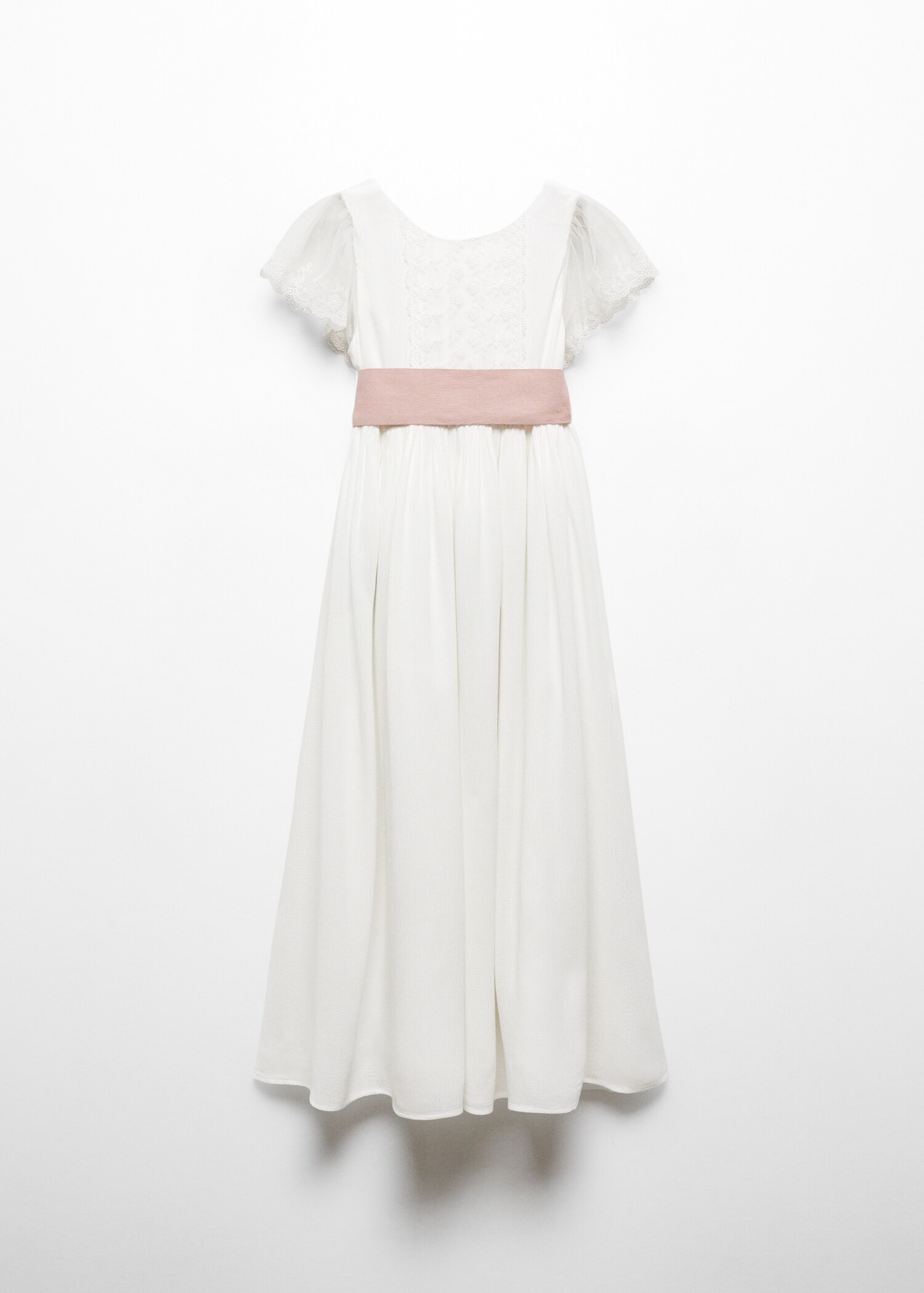 Besticktes Kleid mit Schleife - Artikel ohne Model