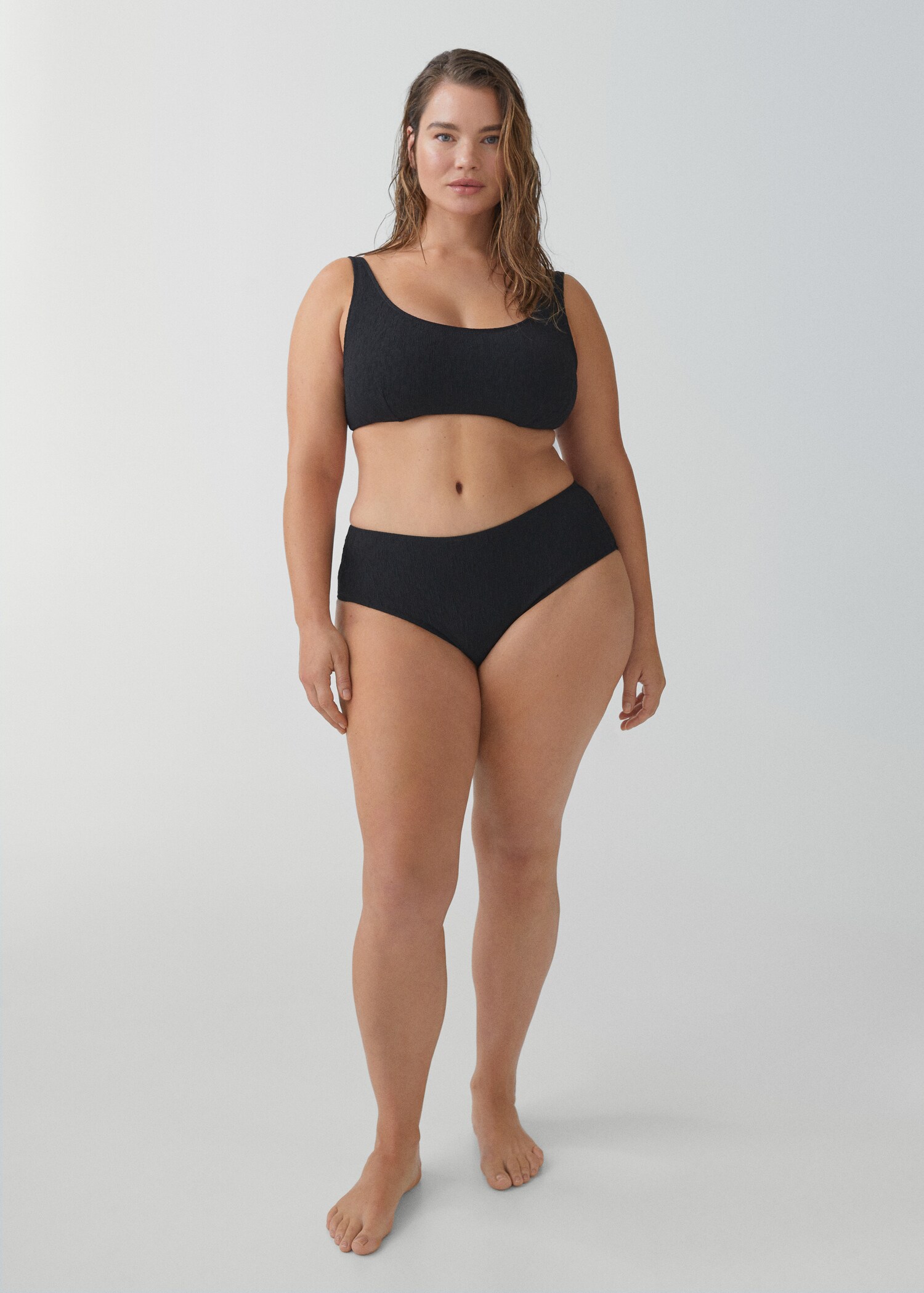 High-waist bikini bottoms - Details of the article 3