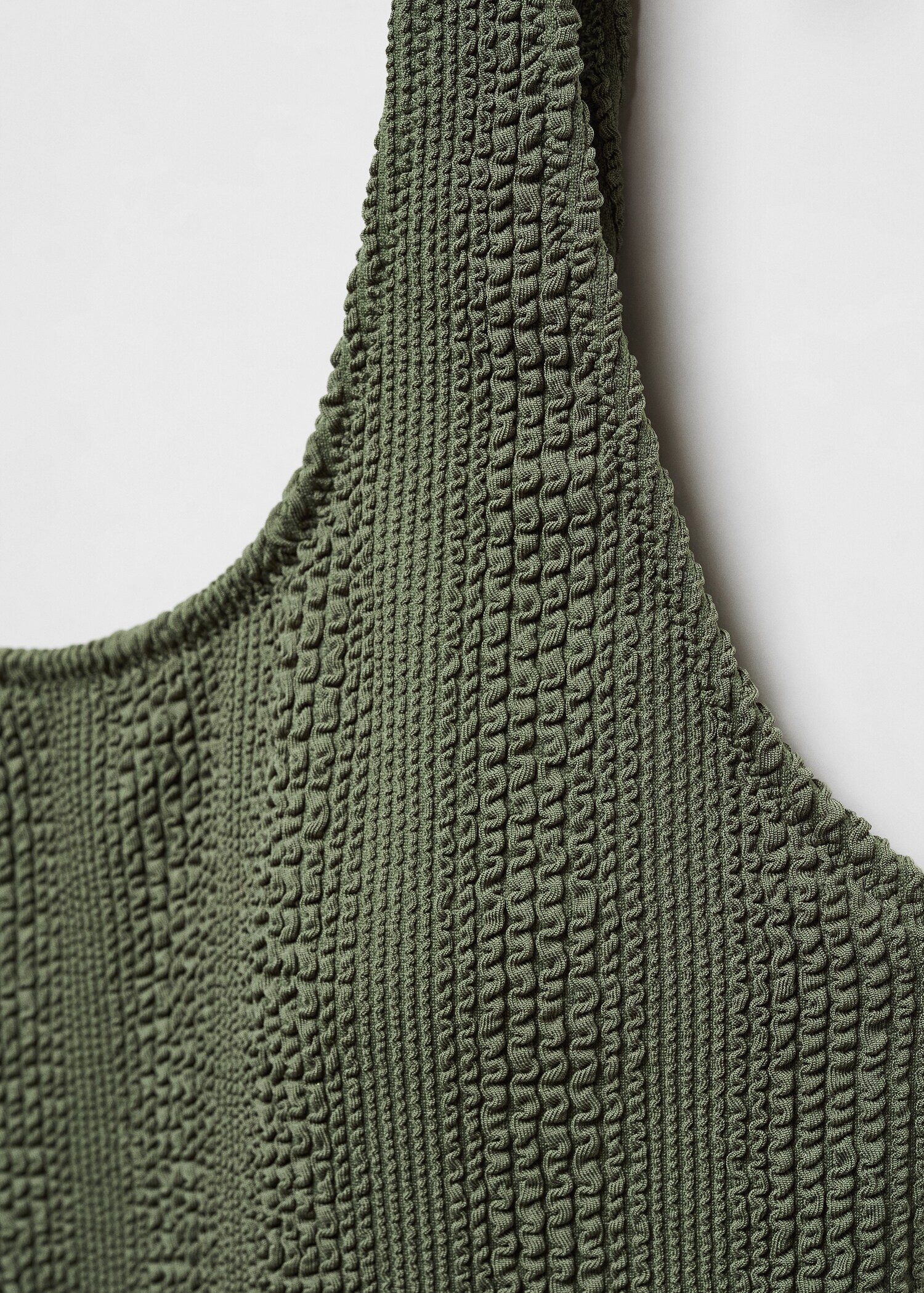 Textured swimsuit - Details of the article 8