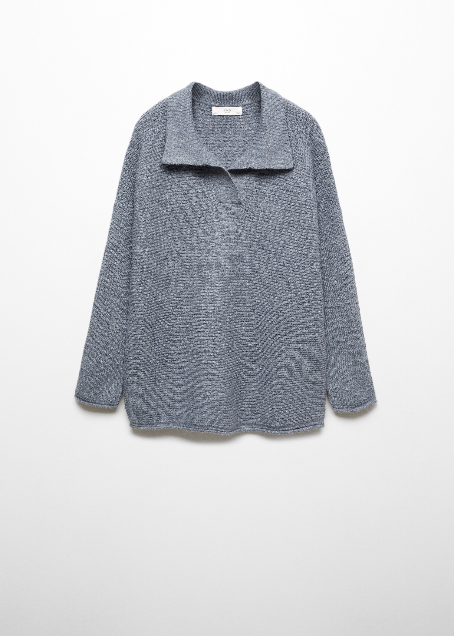 Oversized knitted sweater - Article without model