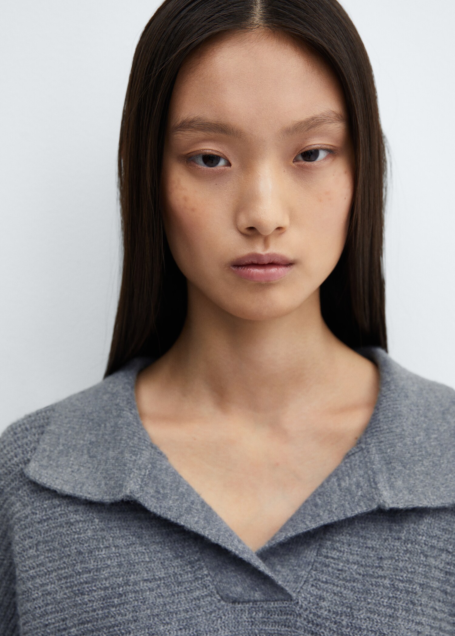 Oversized knitted sweater - Details of the article 1