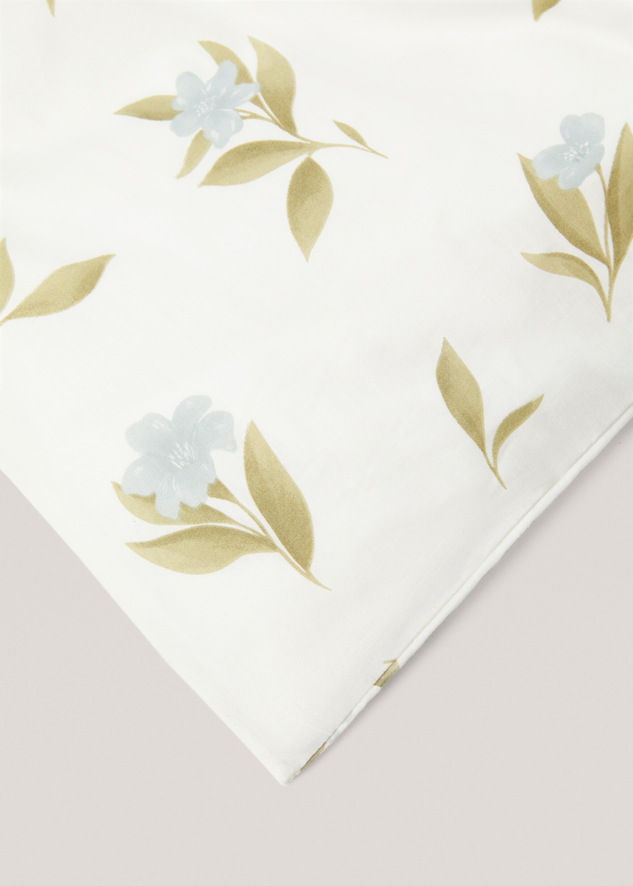 Dynetrekk med blomstertrykk Seng 150 cm - Artikkeldetalj 3