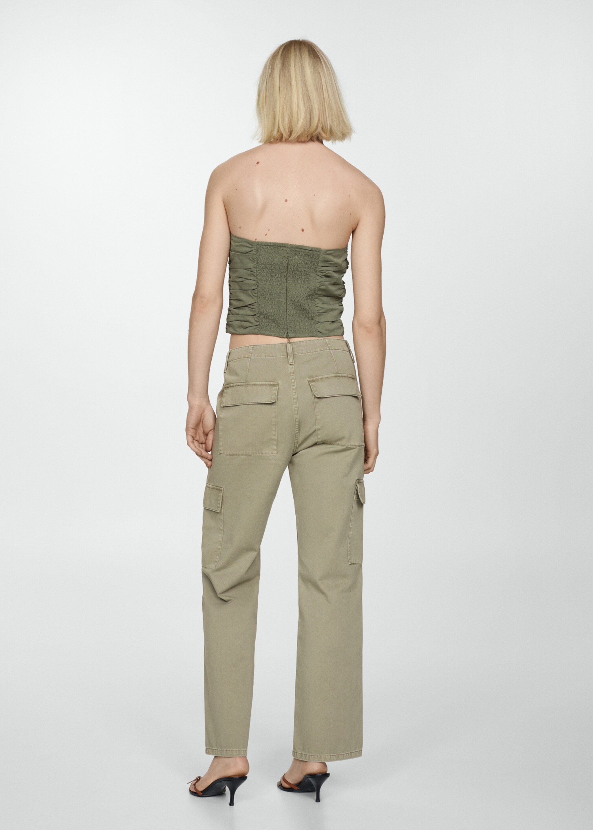 Pocket cargo jeans - Reverse of the article