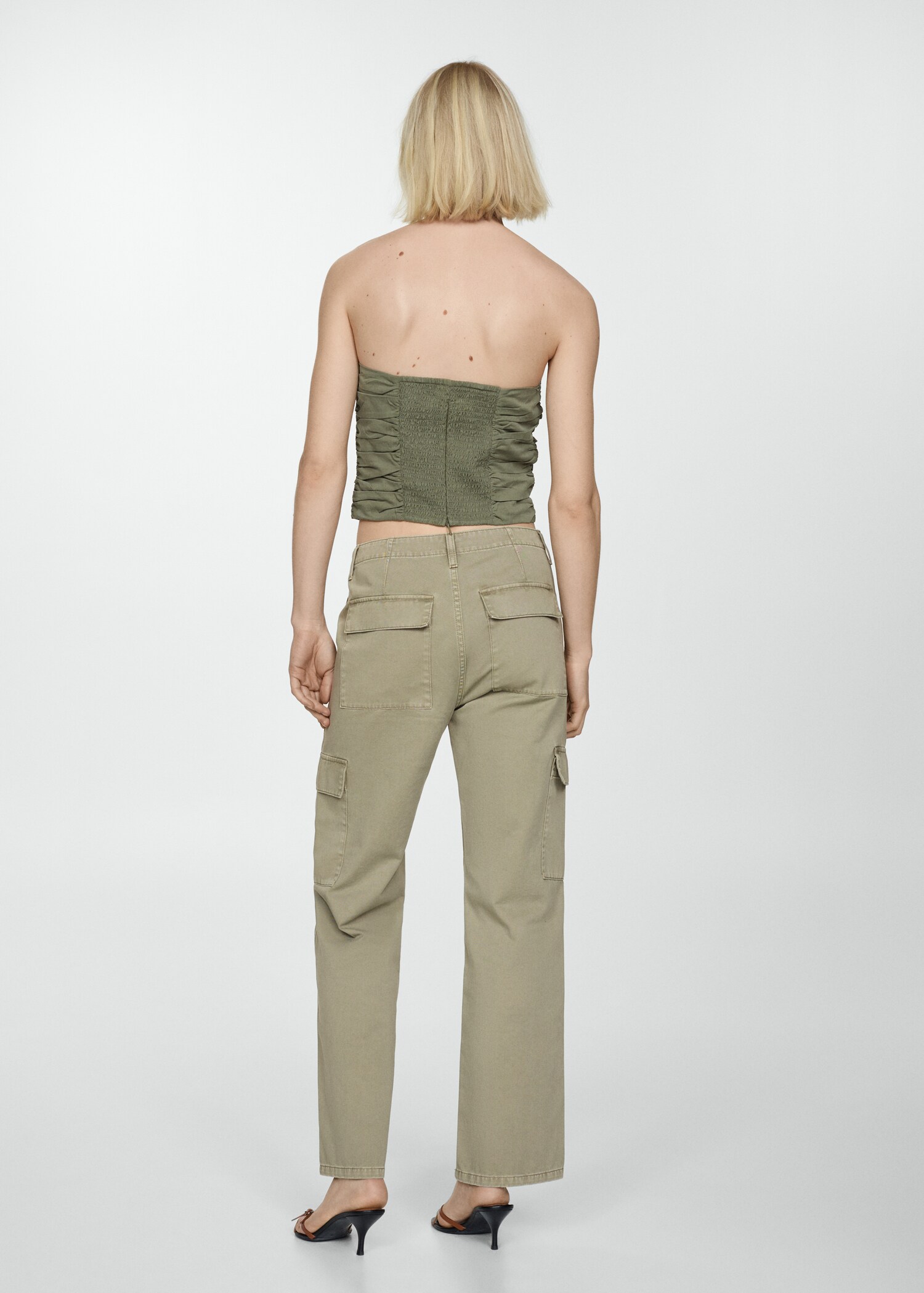 Pocket cargo jeans - Reverse of the article