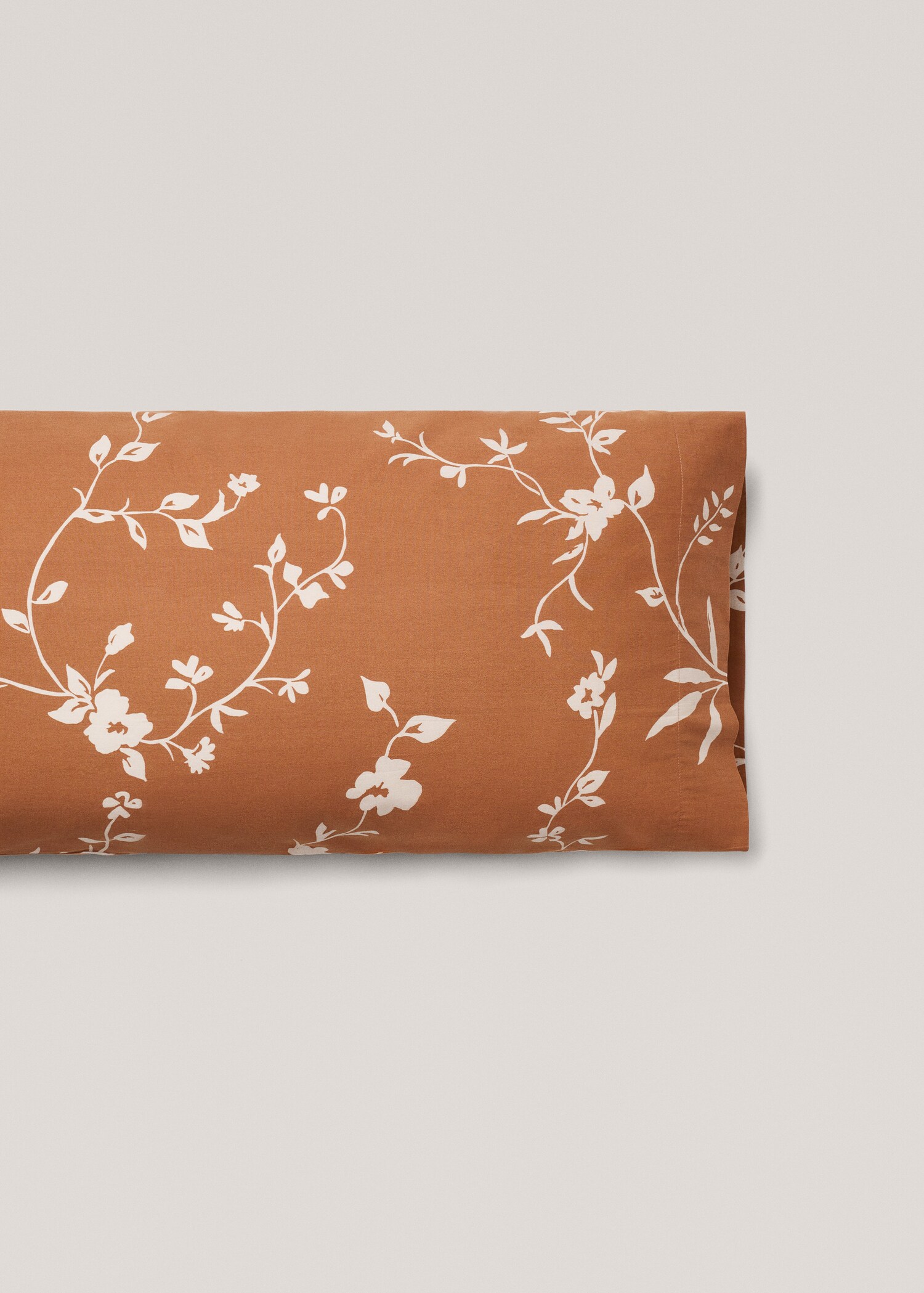 Large floral pillowcase 45x110cm - Article without model