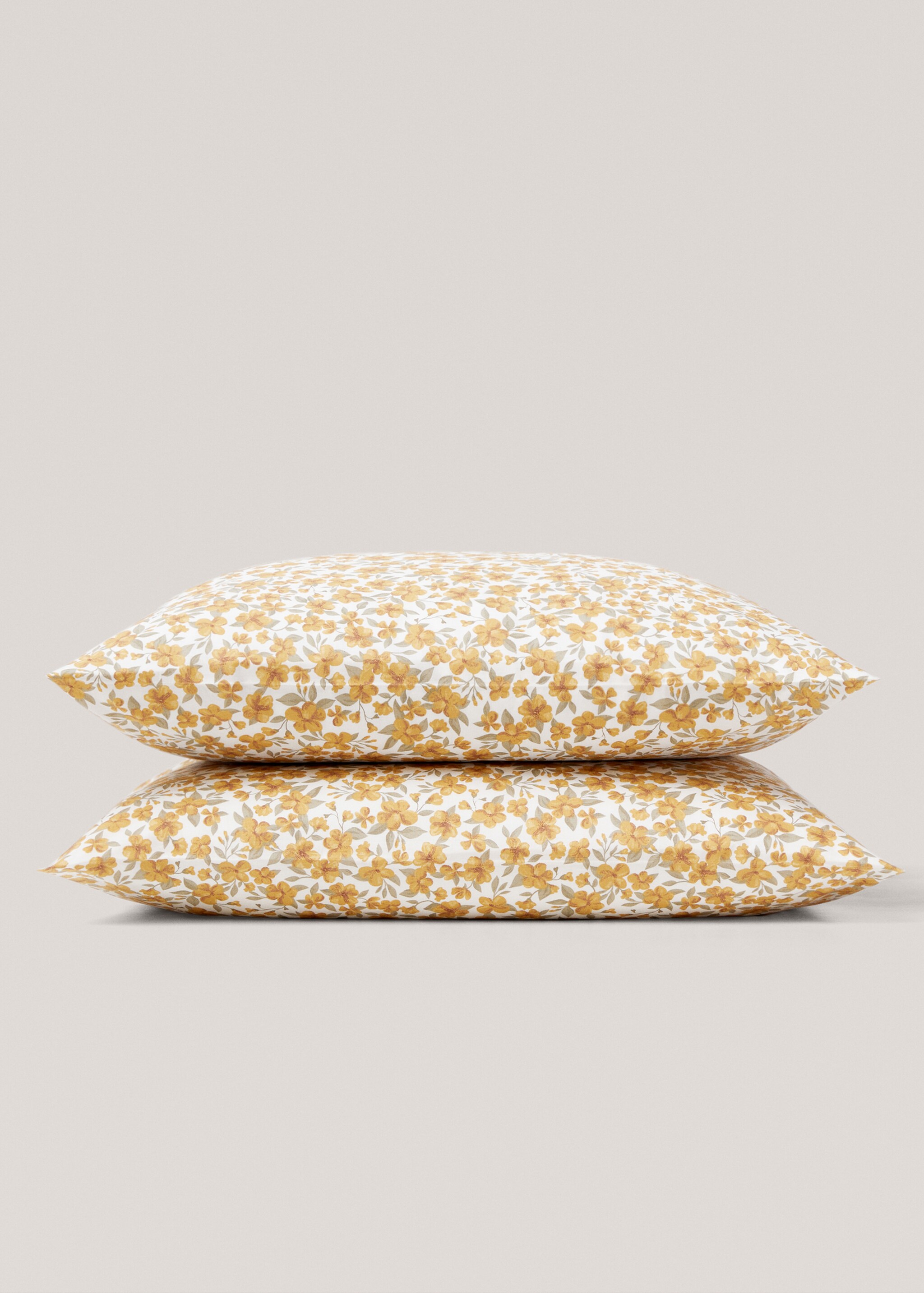 Multi-flower pillowcase 60x60cm - Details of the article 1