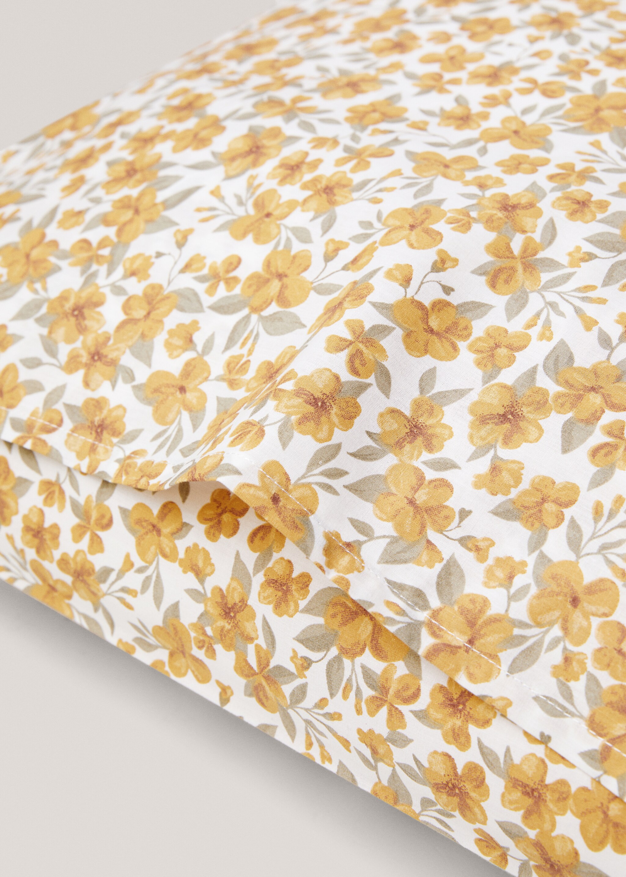 Multi-flower pillowcase 60x60cm - Details of the article 2