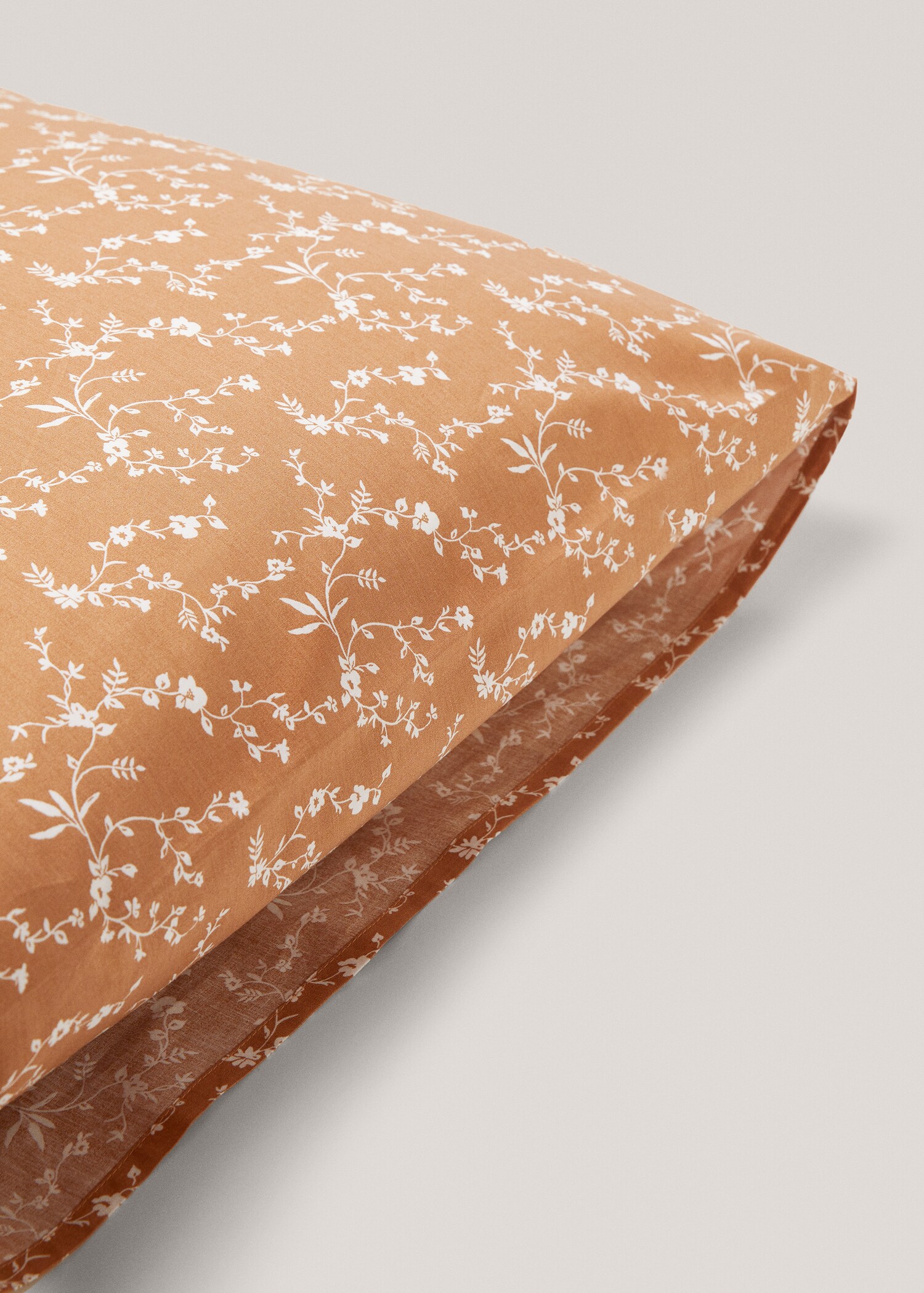 Floral-print pillowcase 60x60cm (Pack of 2) - Details of the article 2