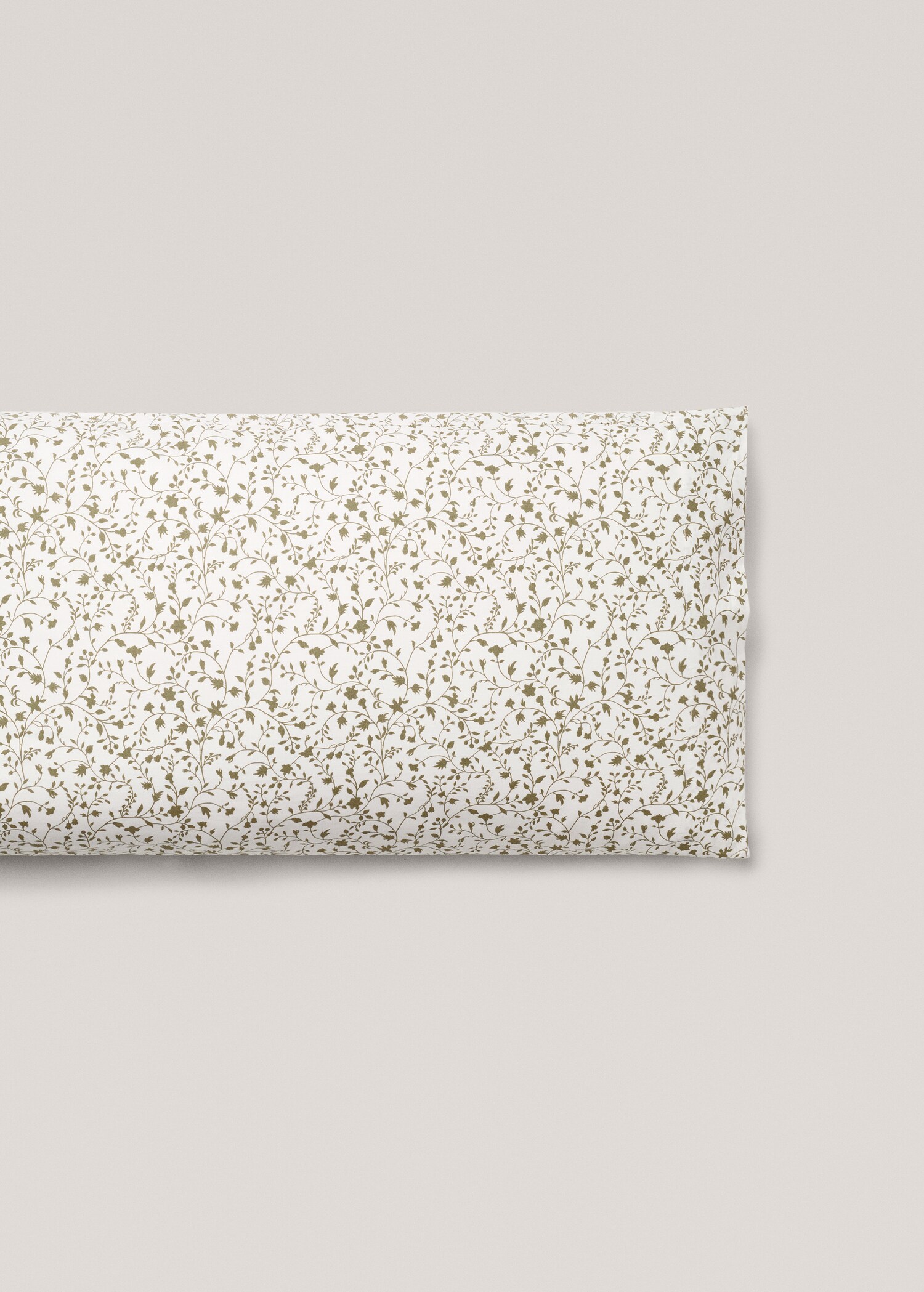 Taie d'oreiller coton microfleurs 45x110 cm - Article sans modèle