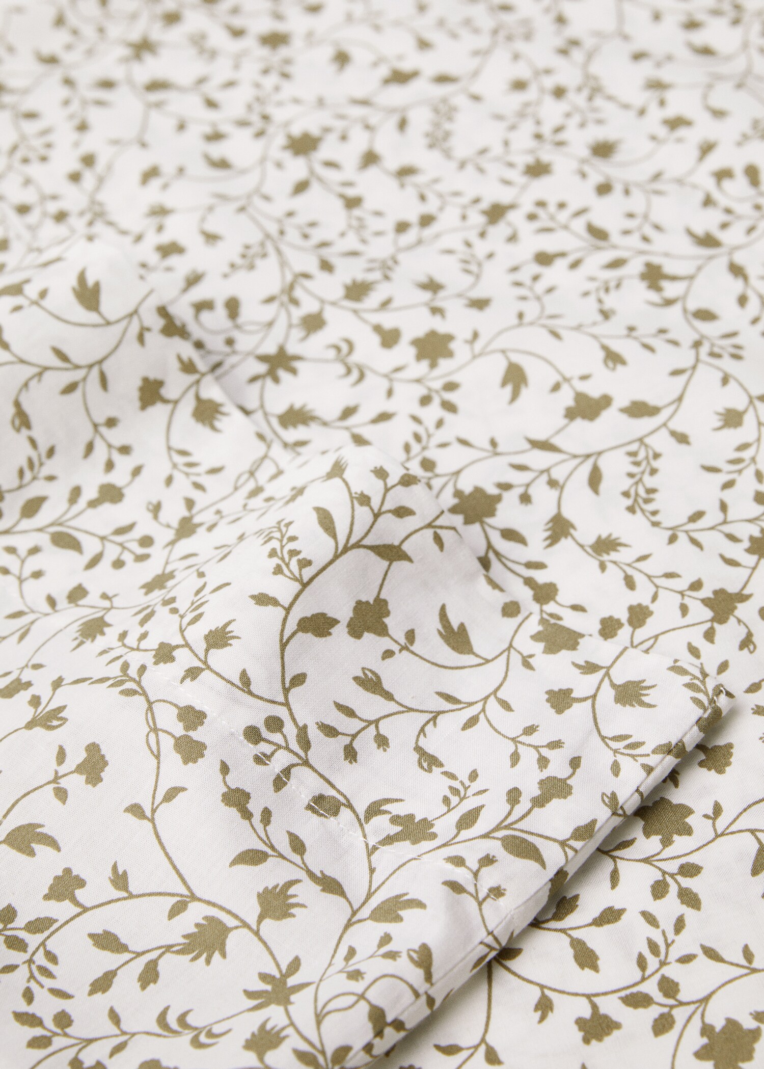 Taie d'oreiller coton microfleurs 45x110 cm - Détail de l'article 1