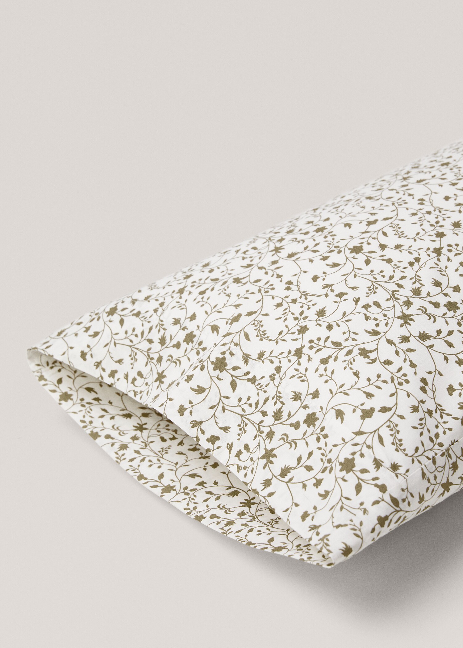 Taie d'oreiller coton microfleurs 45x110 cm - Détail de l'article 2