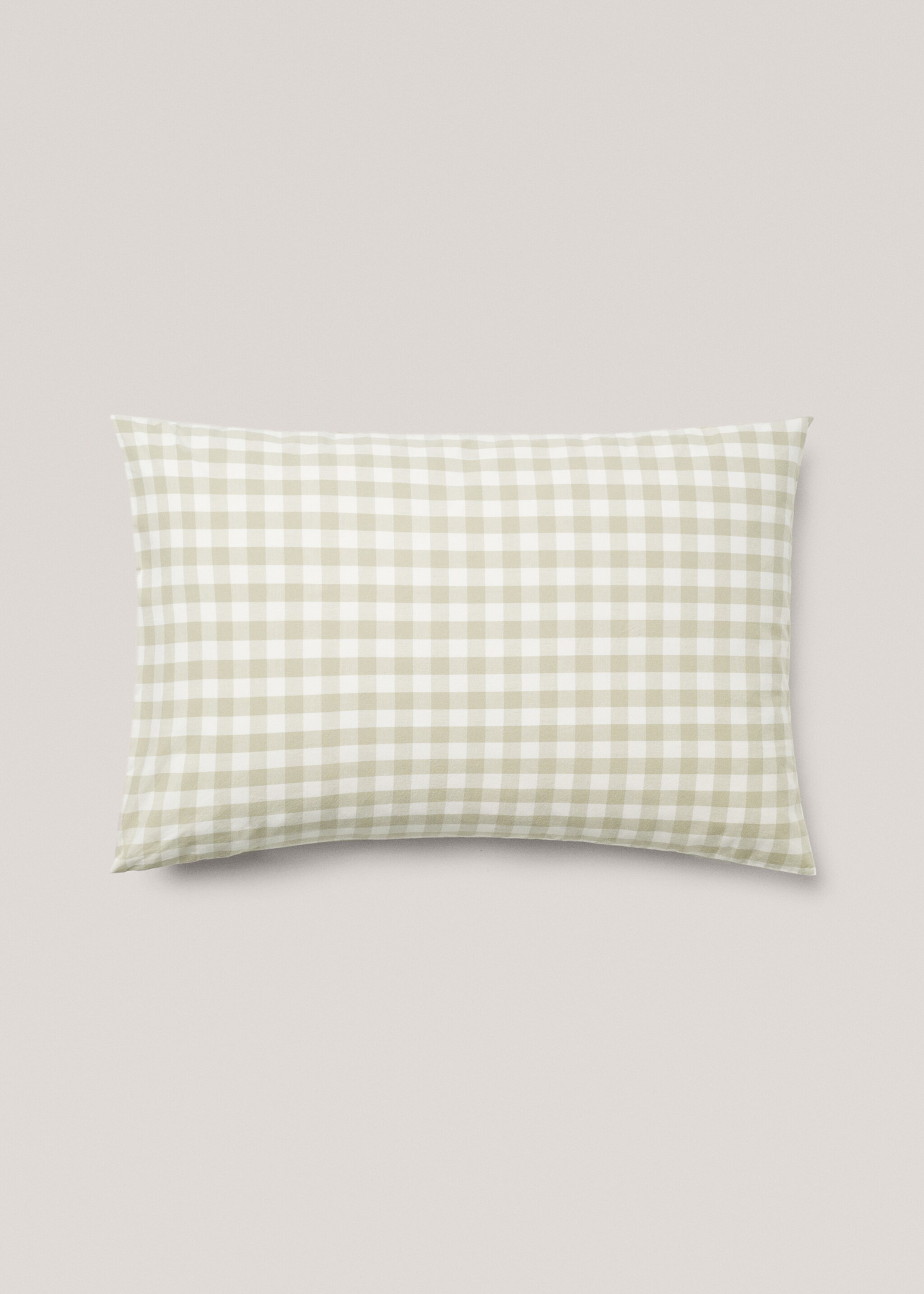 Funda de almohada cuadro vichy 50x75cm (Pack de 2) - Artículo sin modelo