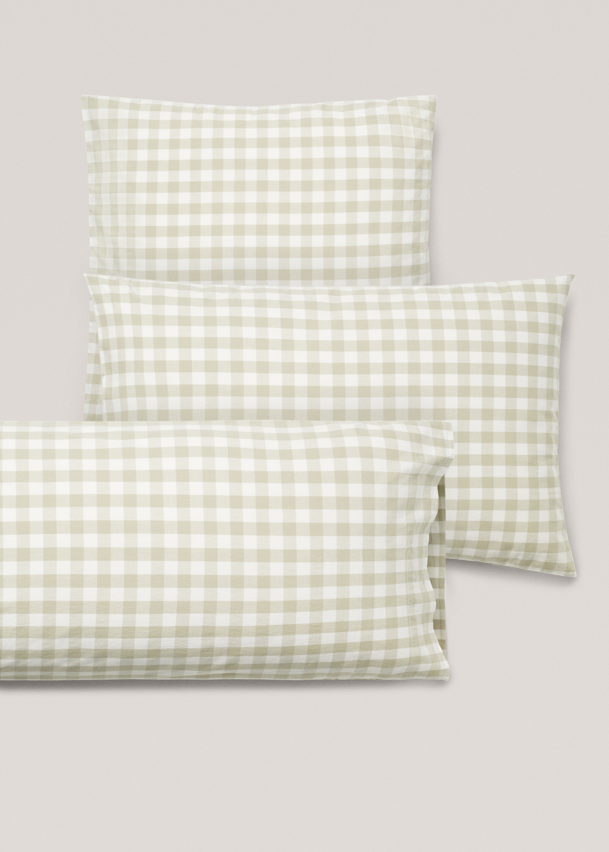 Funda de almohada cuadro vichy 50x75cm (Pack de 2) - Detalle del artículo 4