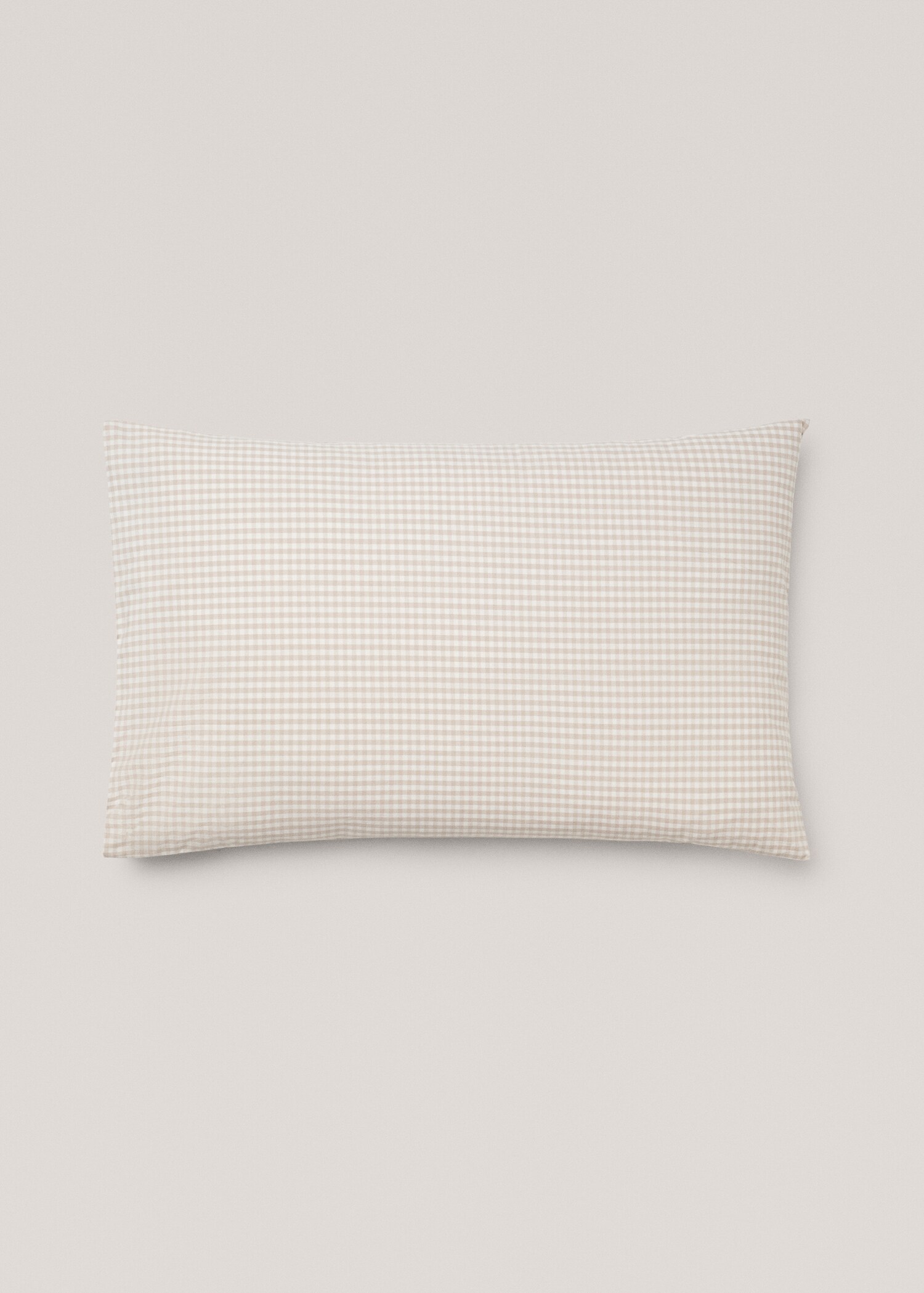 Gingham-check pillow case 50x75cm (Pack de 2) - Article without model