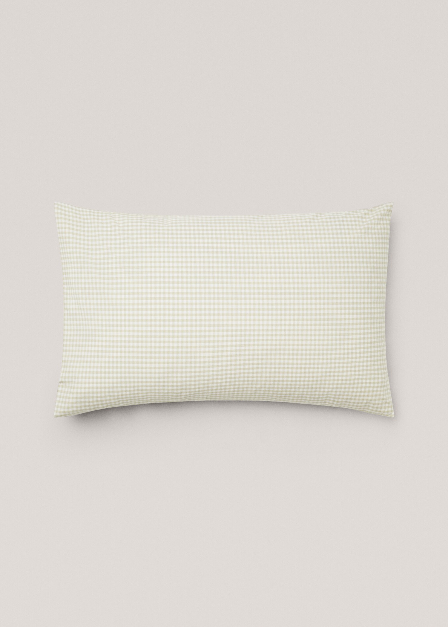 Gingham-check pillow case 50x75cm (Pack de 2) - Article without model