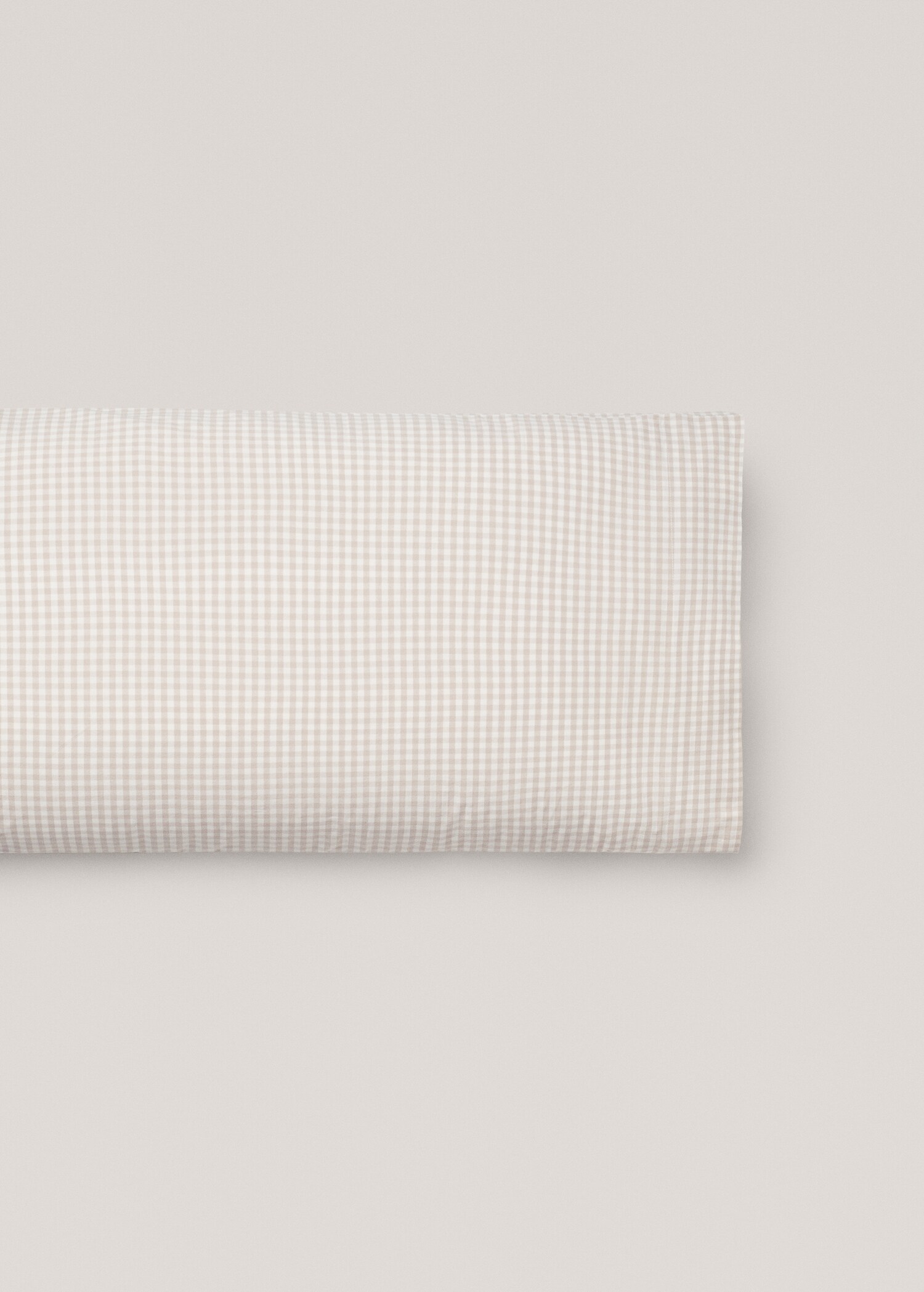 Funda de almohada cuadro vichy 45x110cm (Pack de 2) - Artículo sin modelo