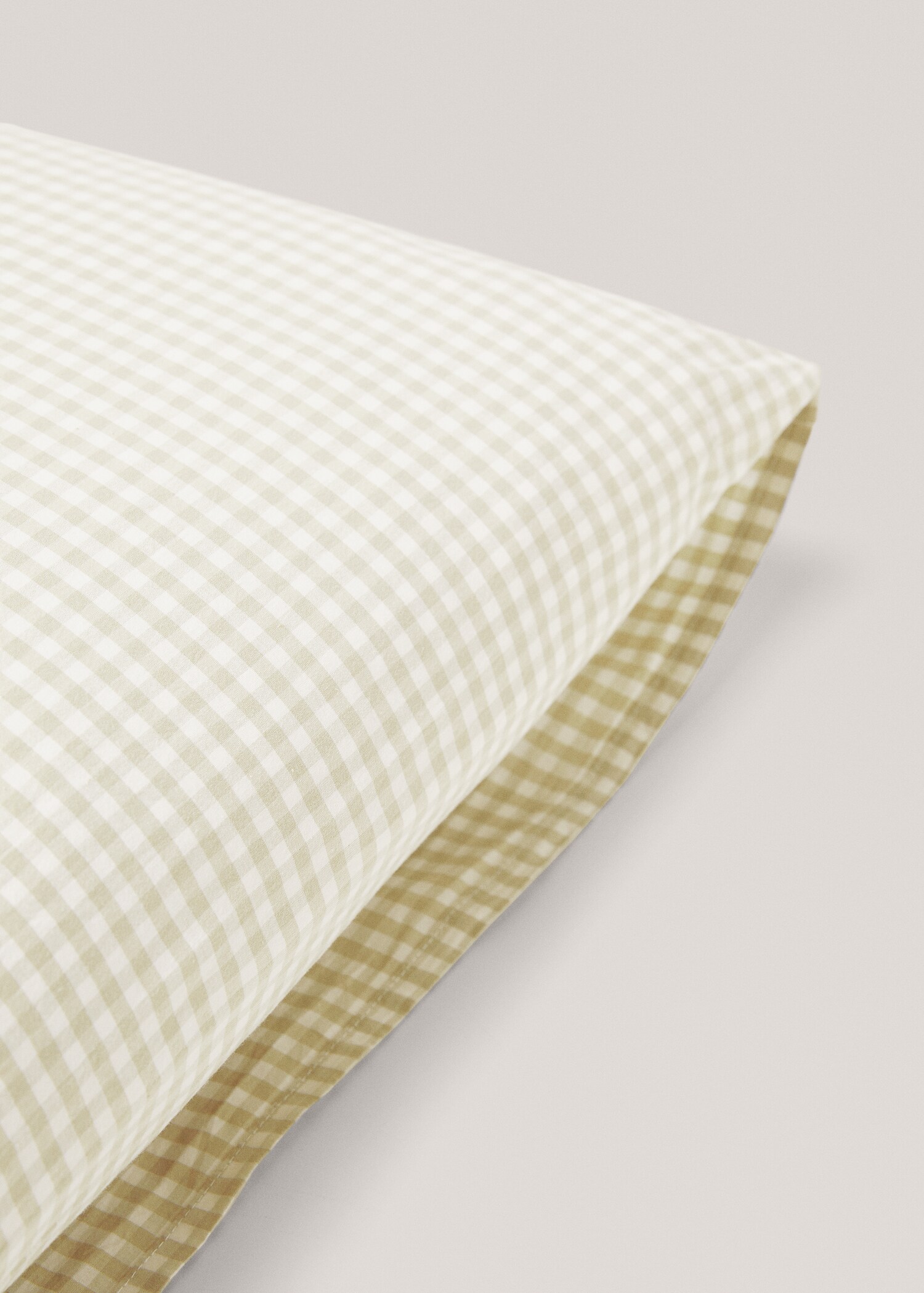 Funda de almohada cuadro vichy 45x110cm (Pack de 2) - Detalle del artículo 2