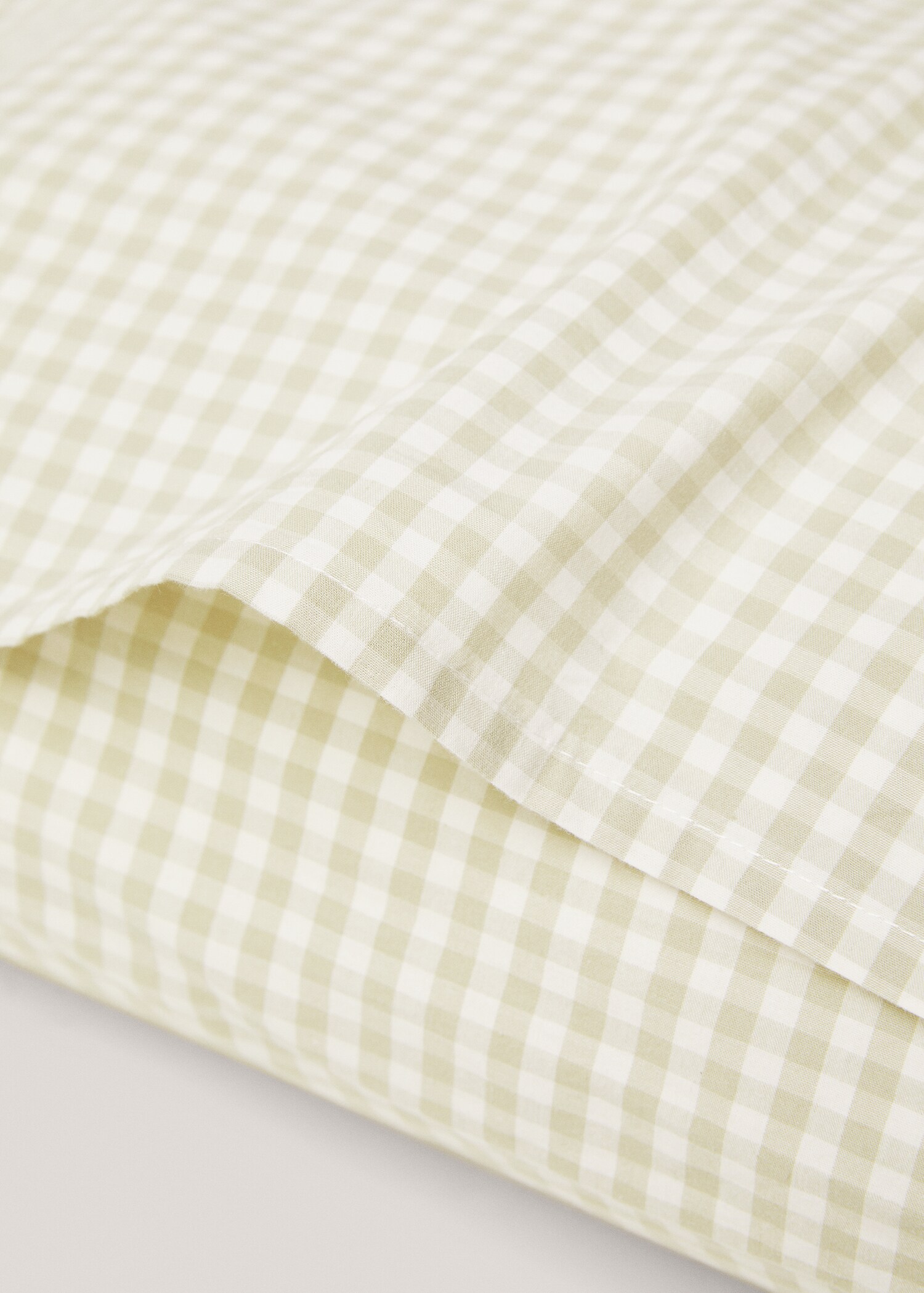 Funda de almohada cuadro vichy 45x110cm (Pack de 2) - Detalle del artículo 3