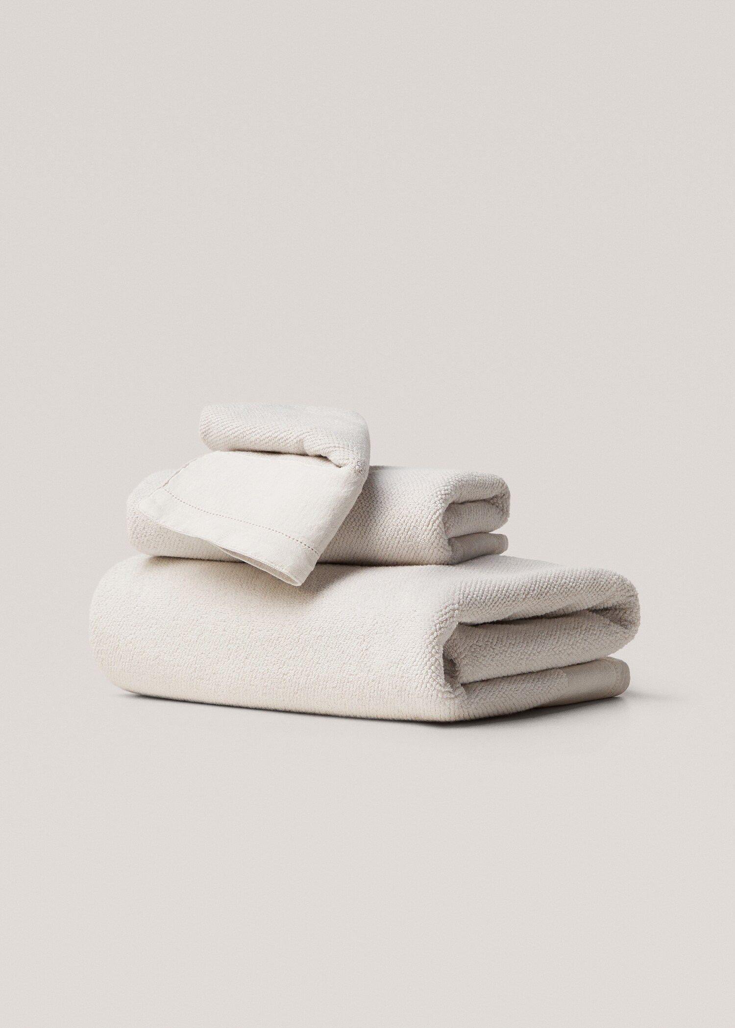 100% cotton hand towel 50X90cm - Article without model