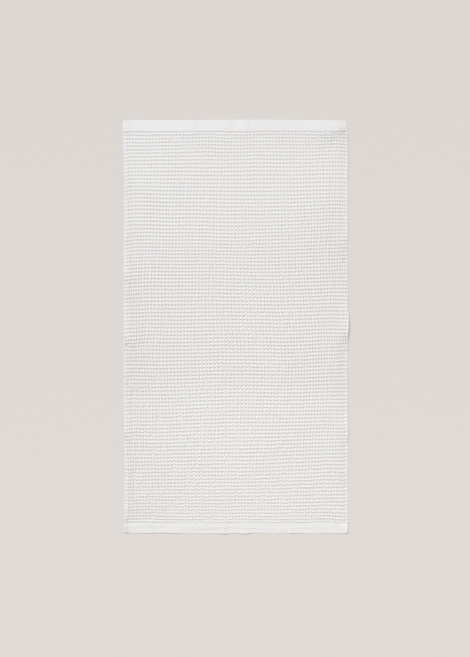 Texturiertes Handtuch mit Streifenmuster 50 x 90 cm - Detail des Artikels 3