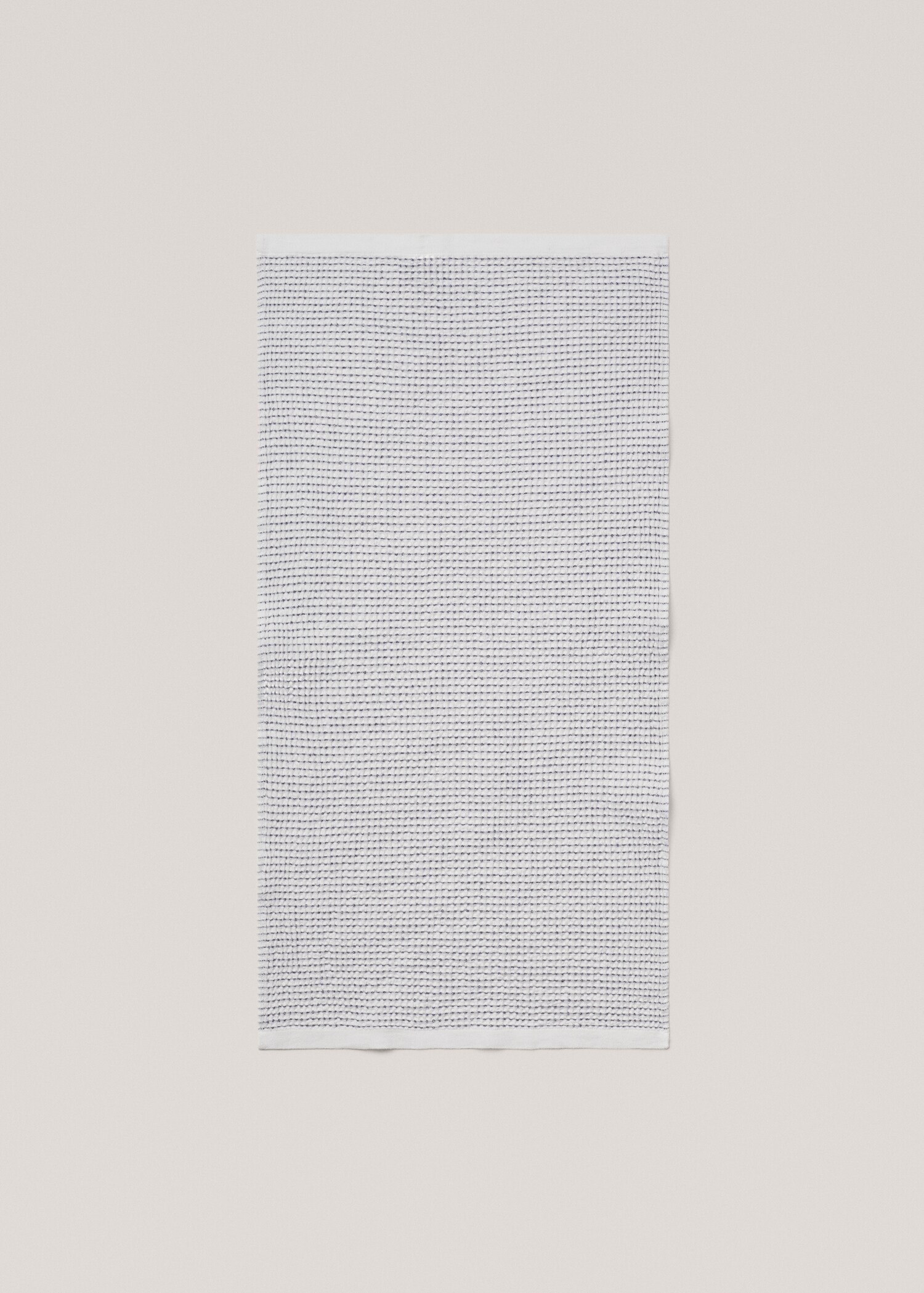 Texturiertes Handtuch mit Streifenmuster 50 x 90 cm - Detail des Artikels 3