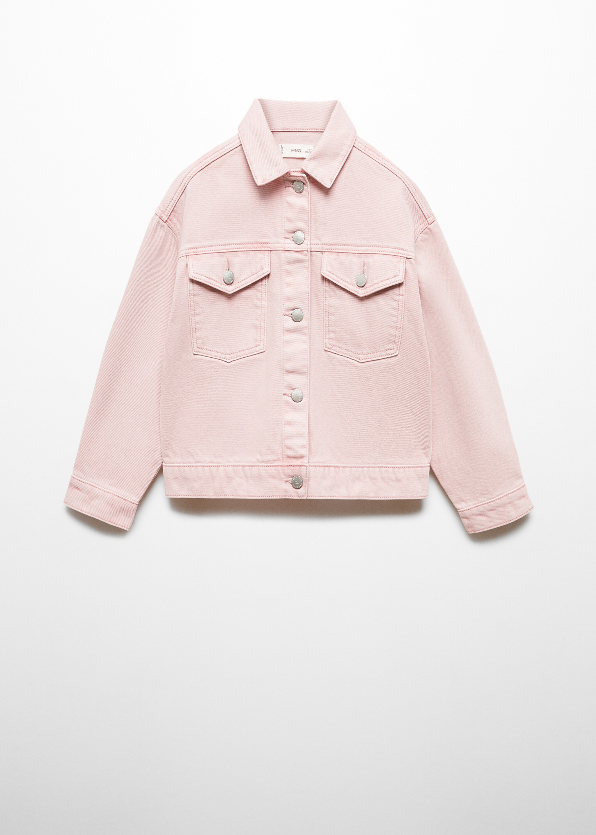 Denim jacket with pockets - Article without model