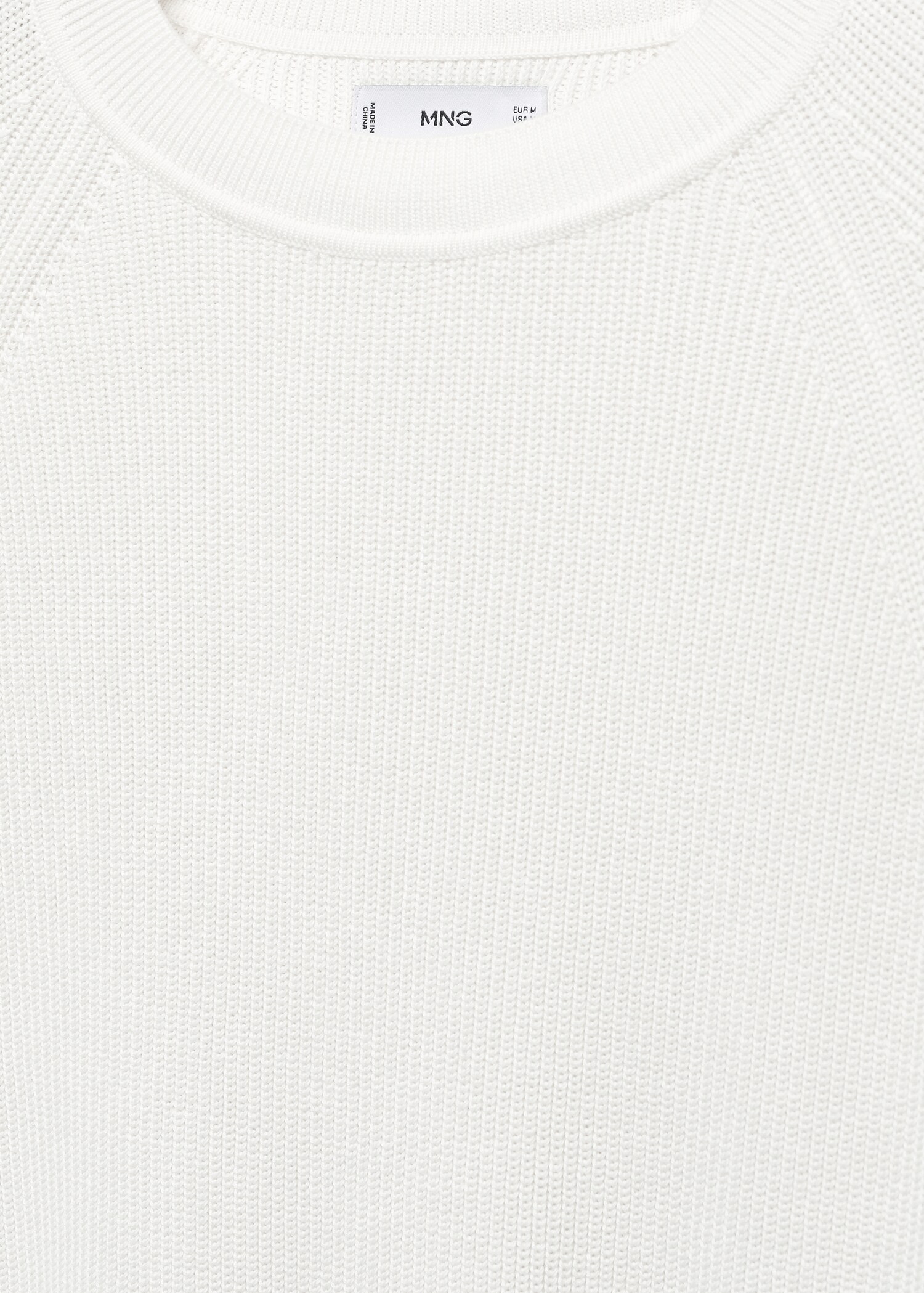 Ribbed round-neck sweater - Details of the article 8